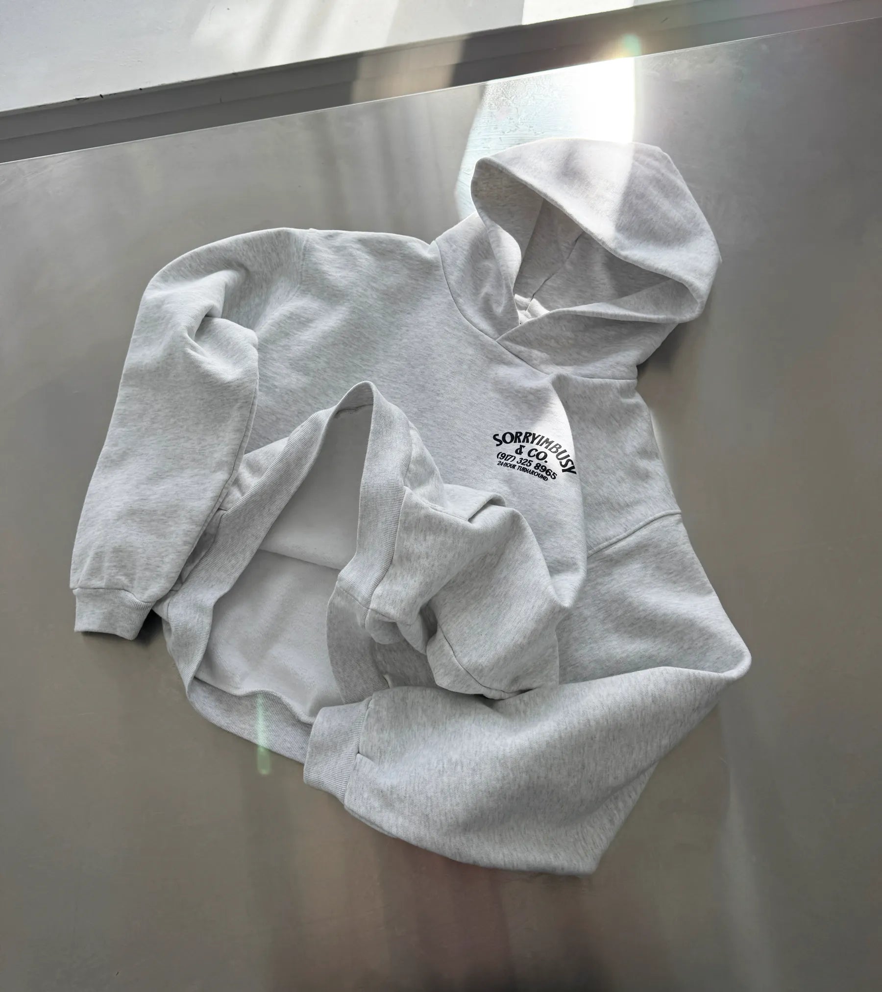24-Hour Hoodie - Ash Grey