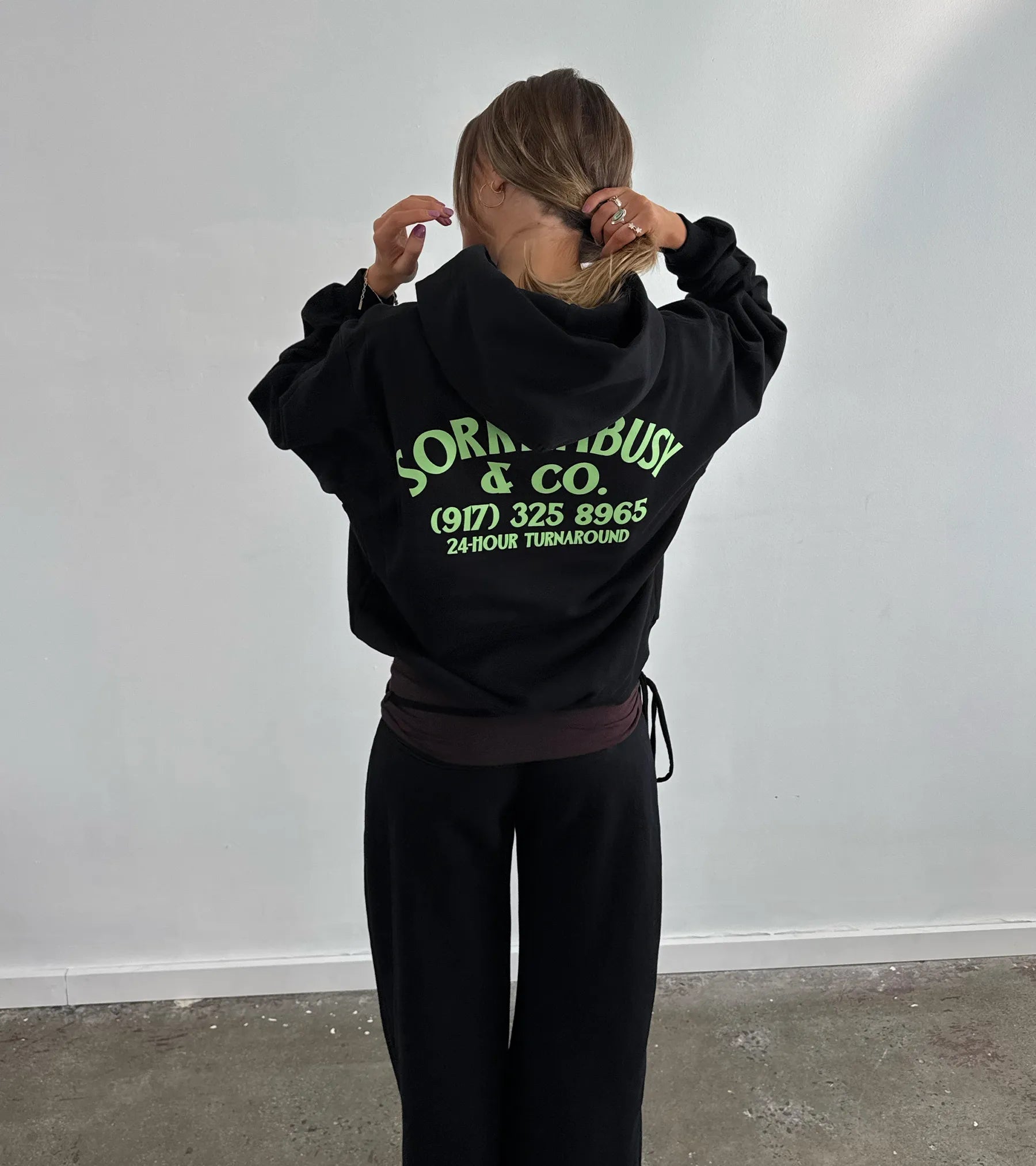 24-Hour Hoodie - Black