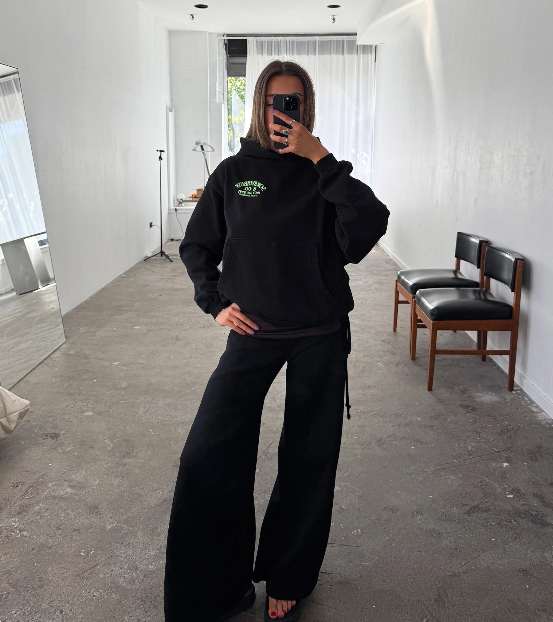 24-Hour Hoodie - Black