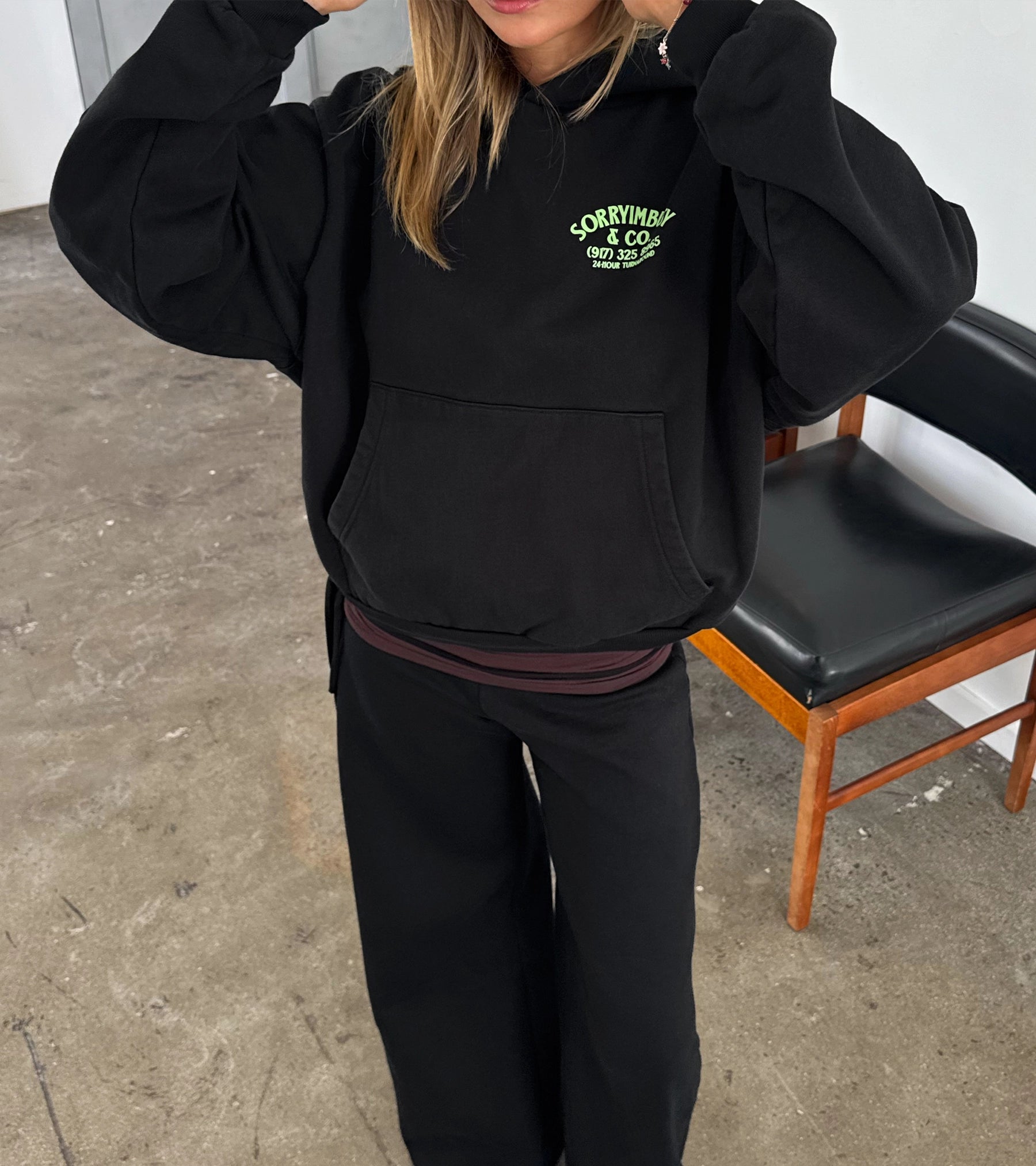 24-Hour Hoodie - Black