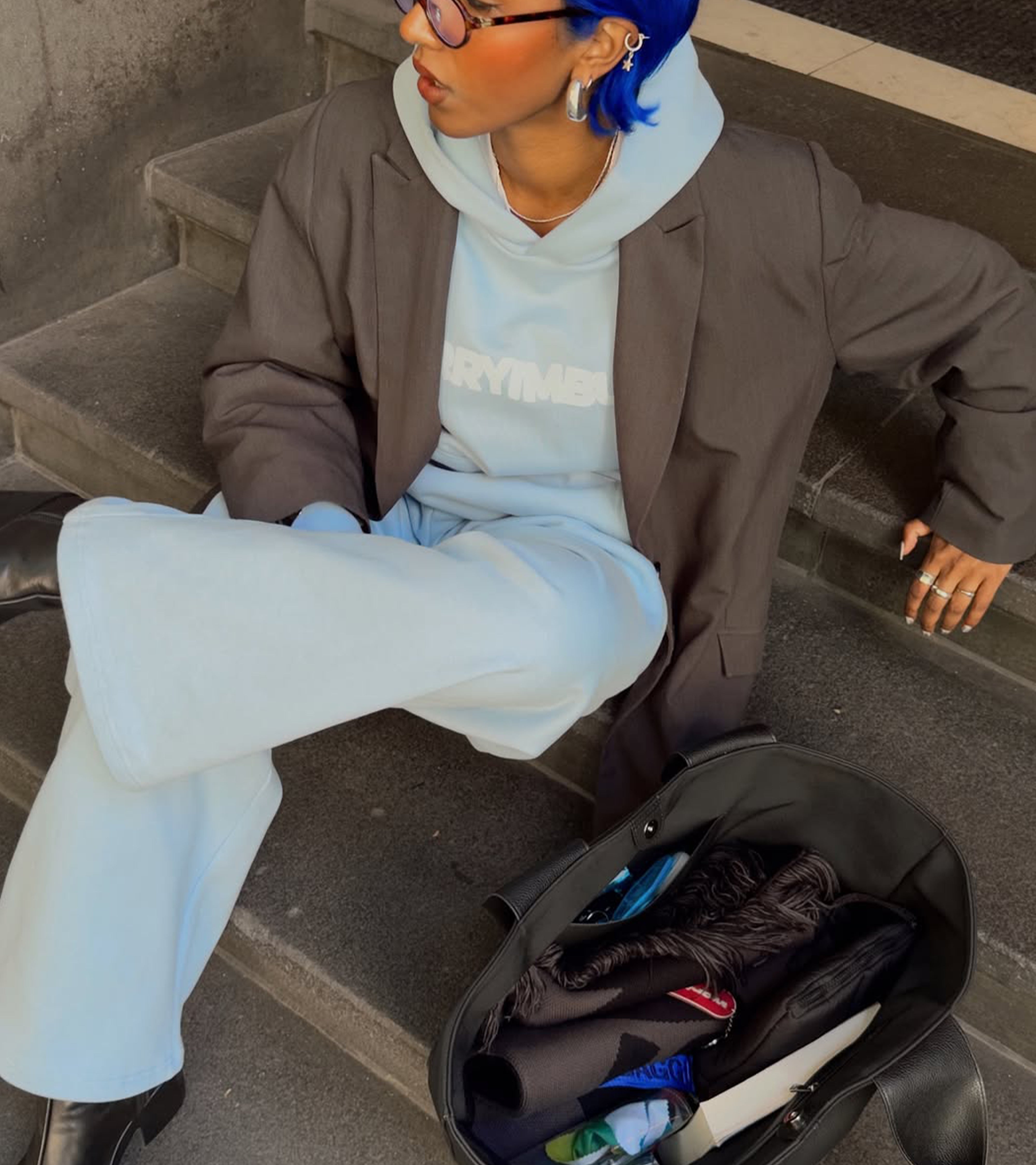 Scramble Sweatpants - Blue