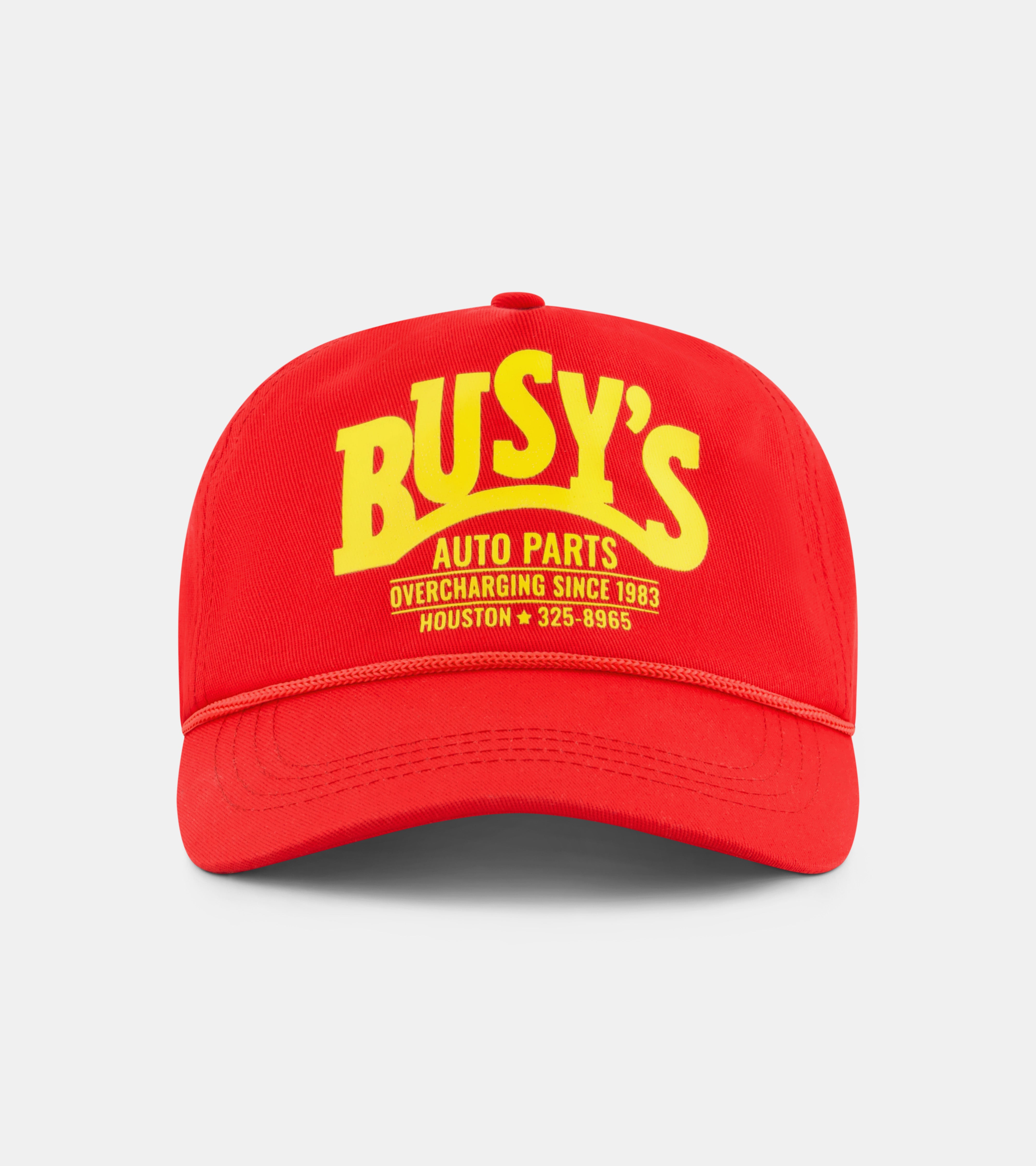 Auto Parts Cap - Red