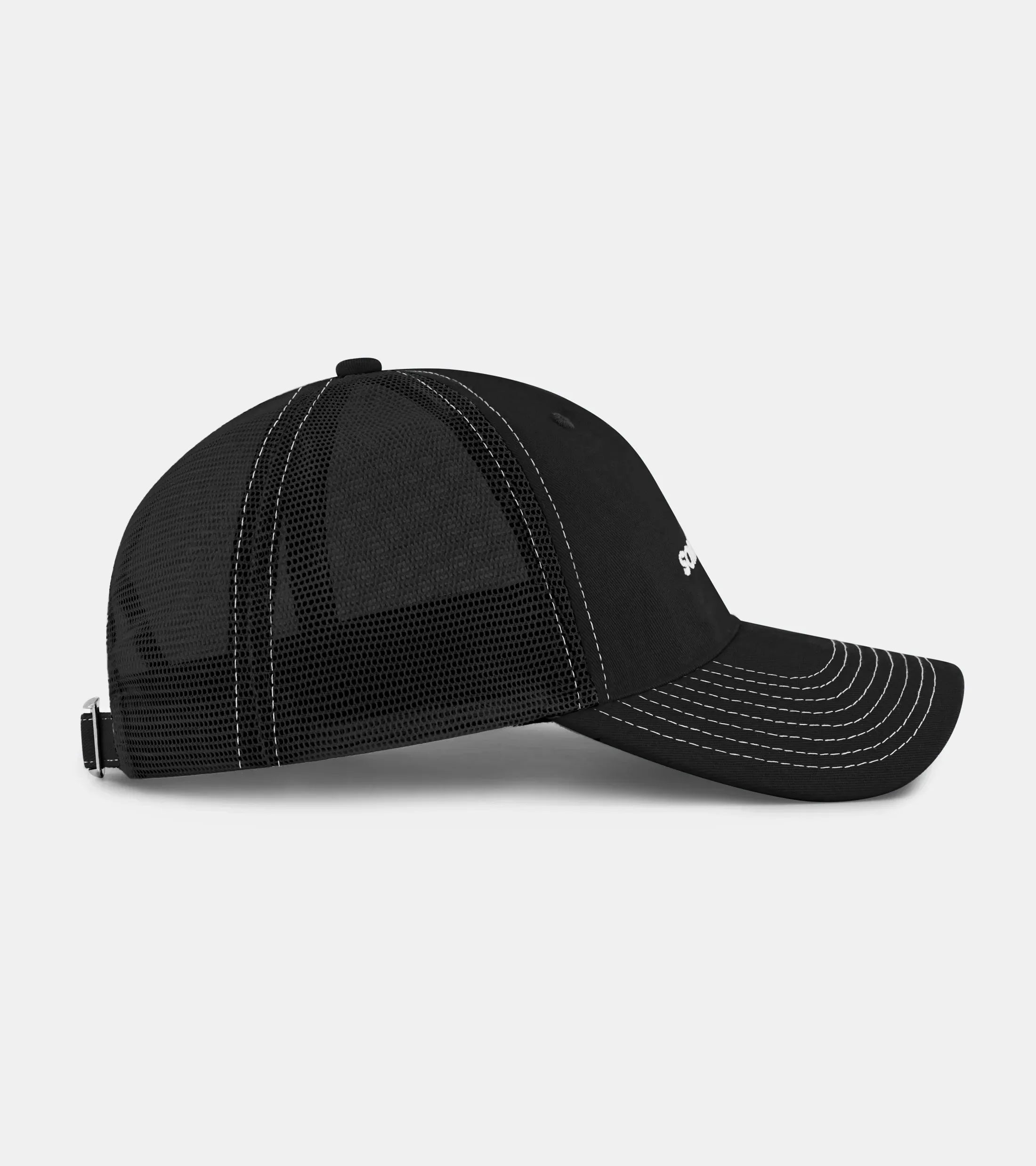 Washed Logo Cap - Black