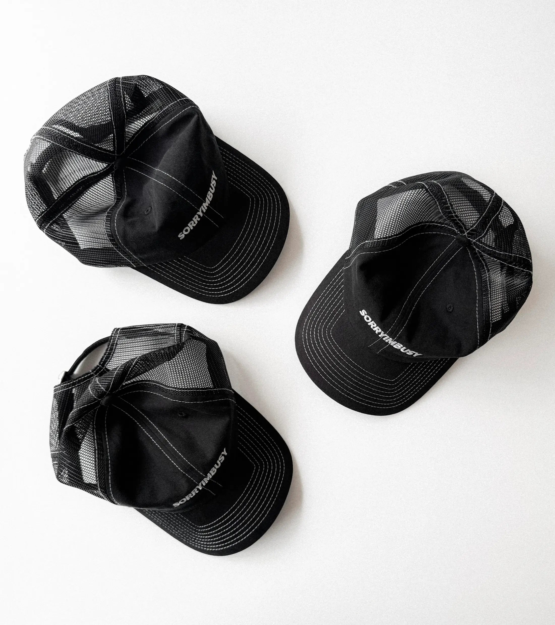 Washed Logo Cap - Black