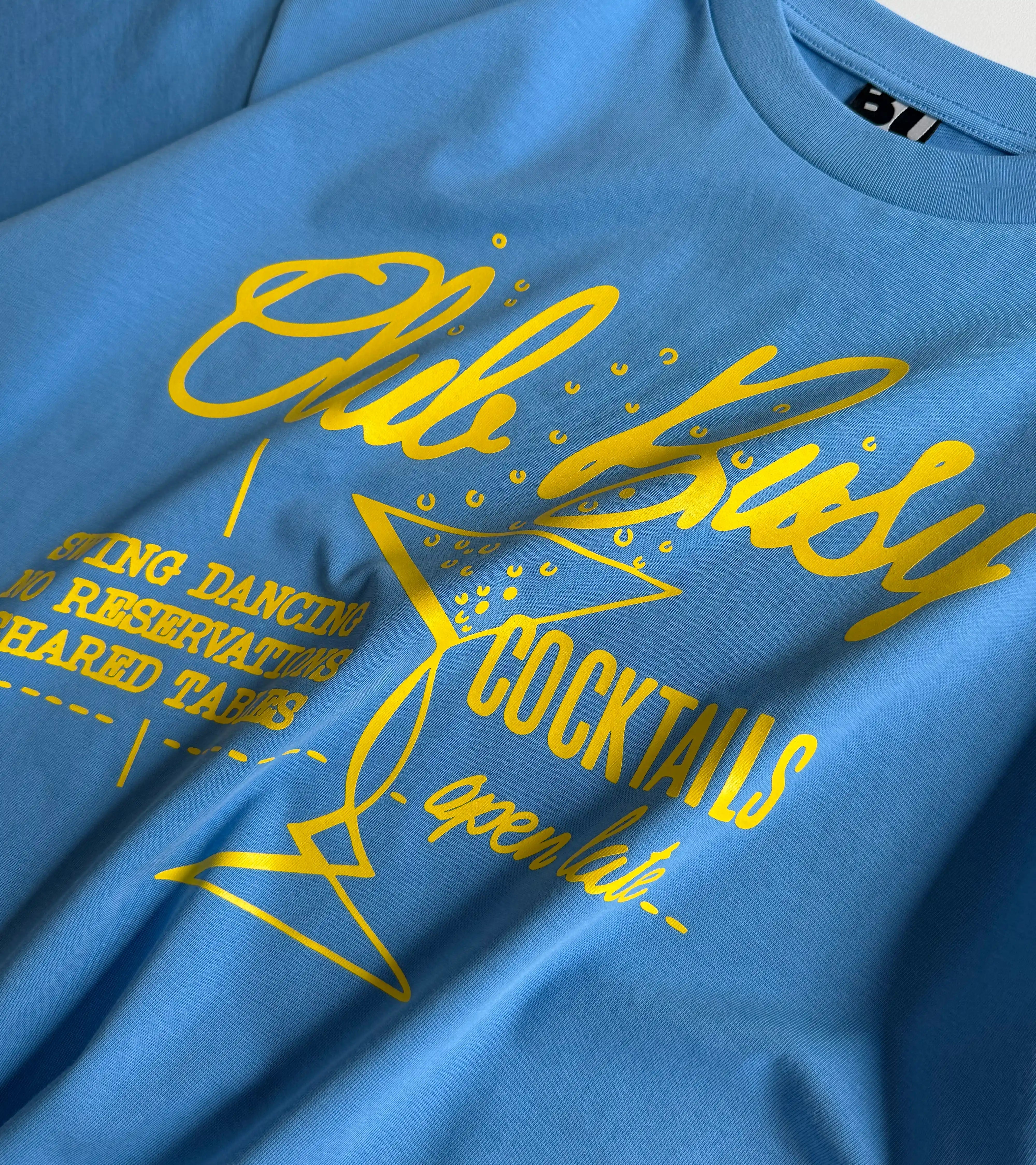 Cocktail T-Shirt - Blue