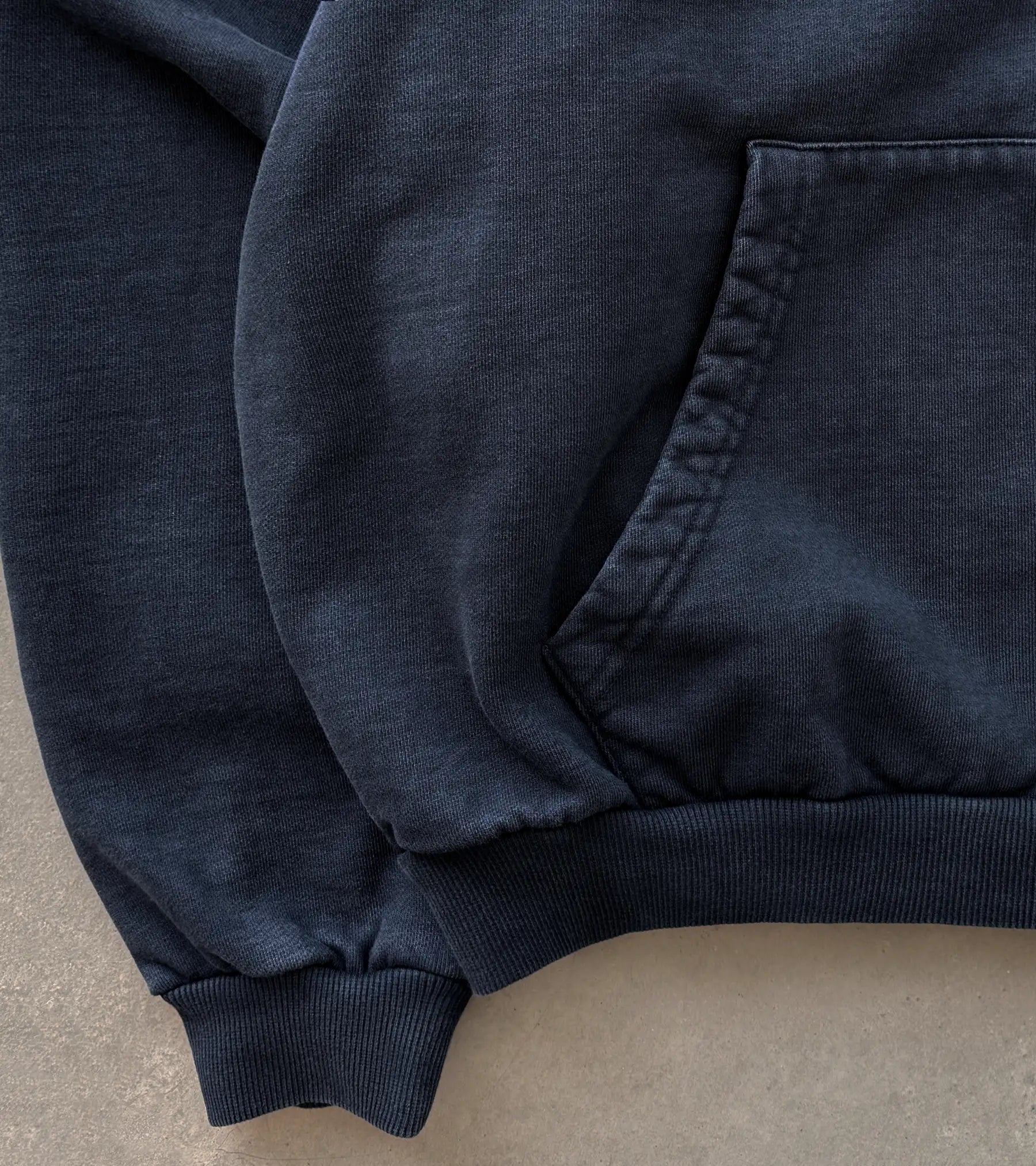 Heritage Hoodie - Washed Navy