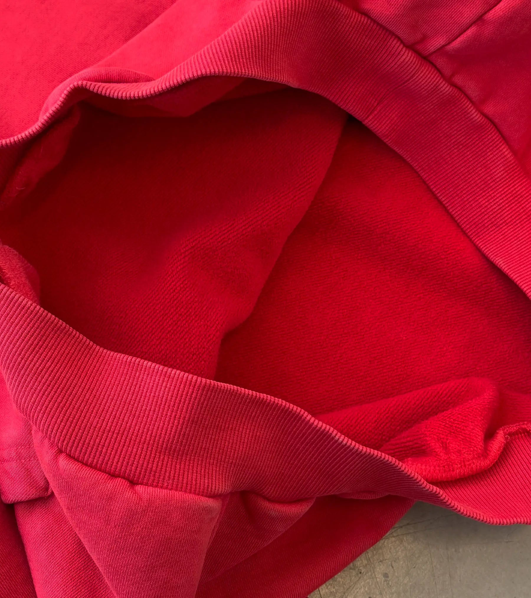 Heritage Hoodie - Washed Red