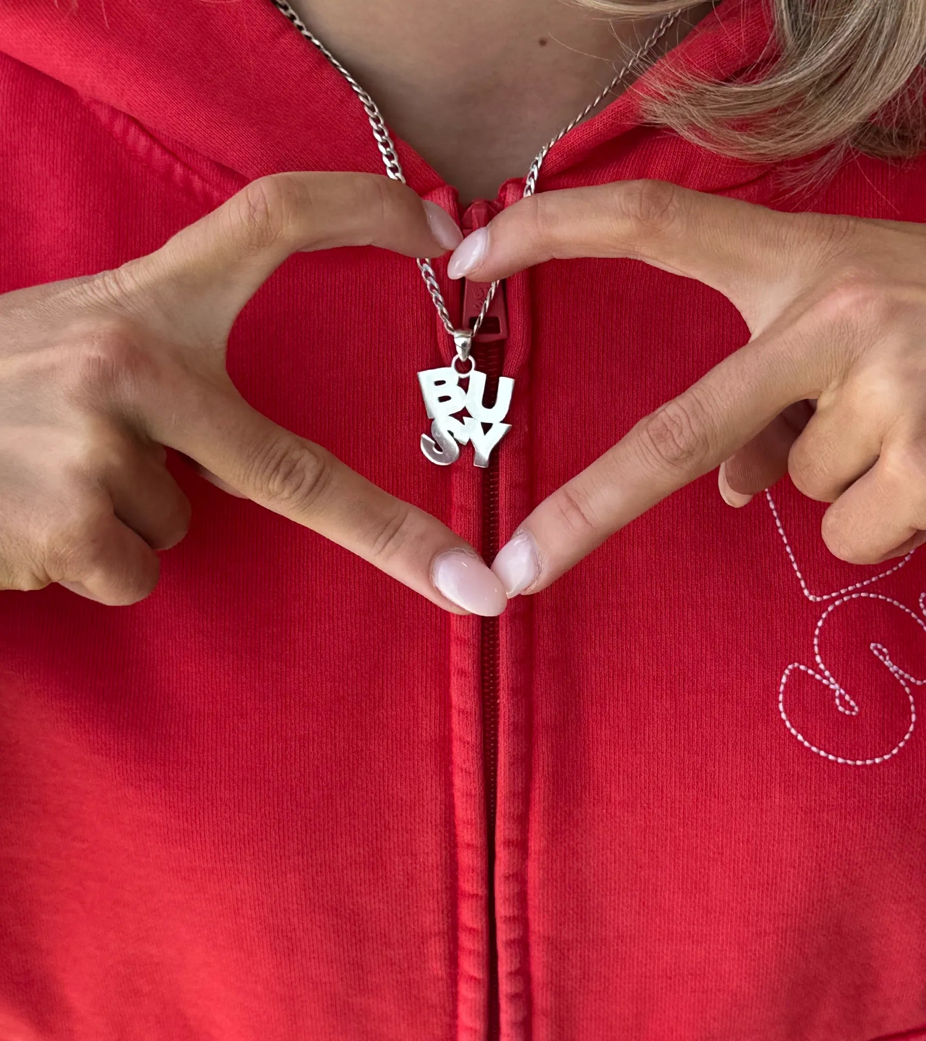 Heritage Zip Hoodie - Washed Red