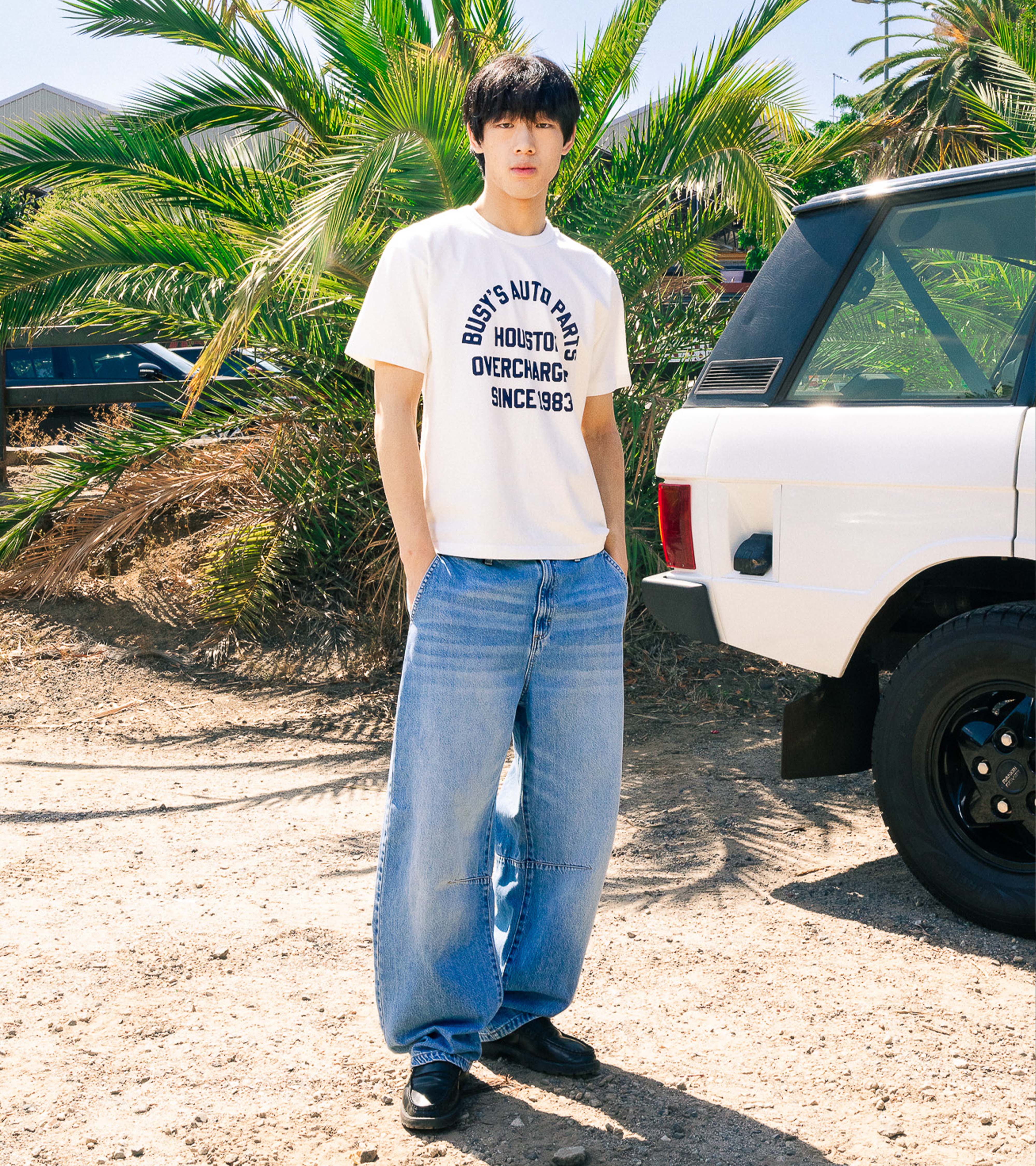 Houston T-Shirt - Off White