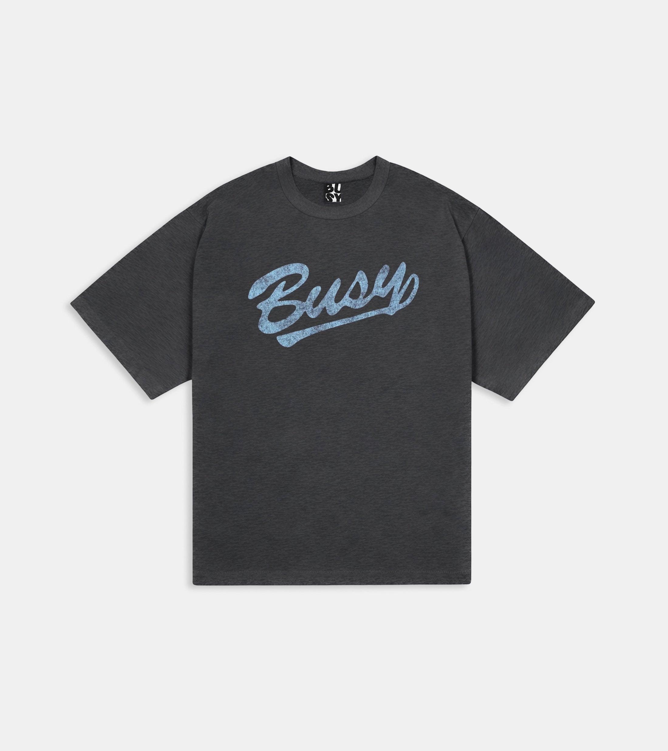 League Slub T-Shirt - Charcoal