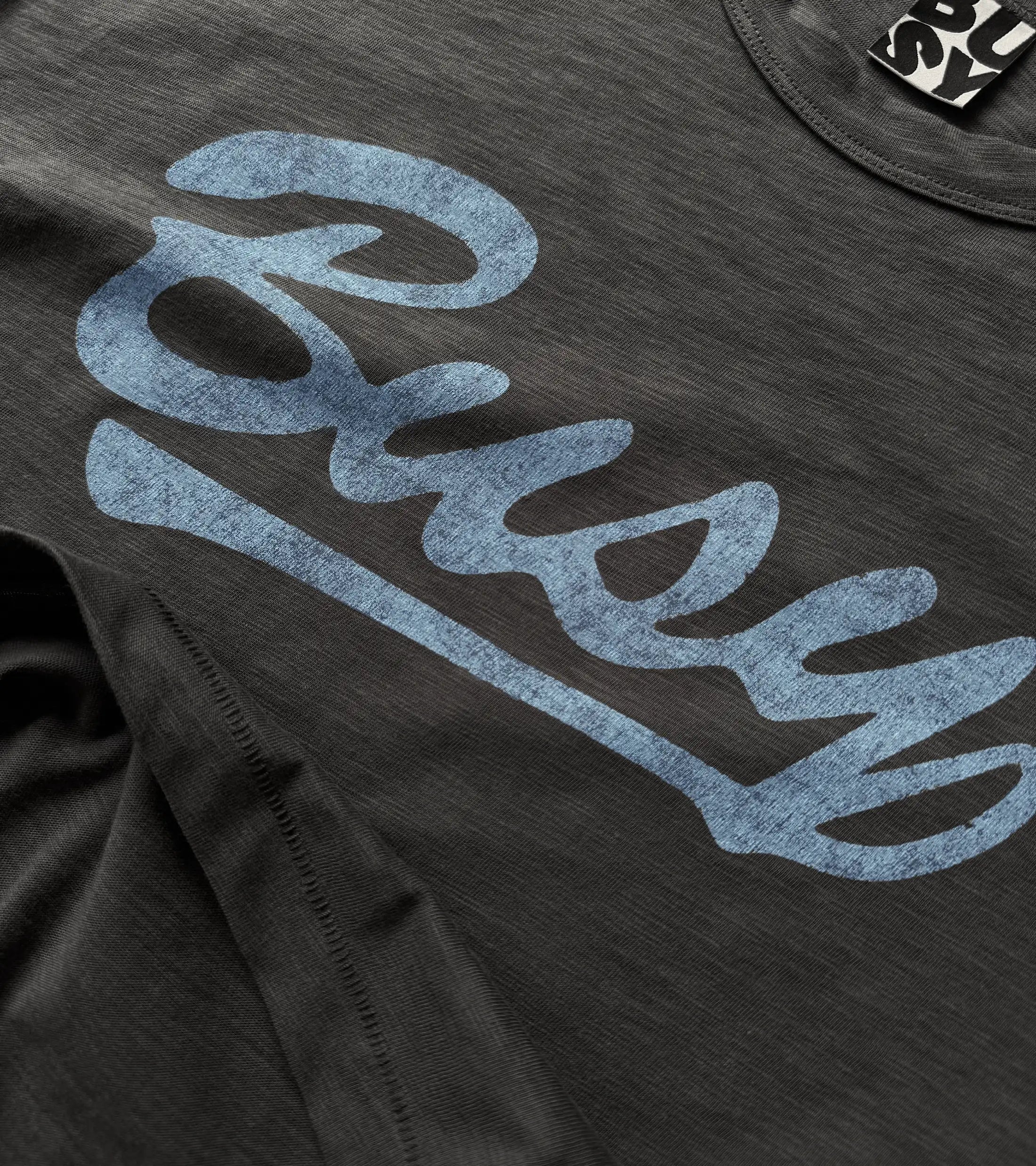 League Slub T-Shirt - Charcoal