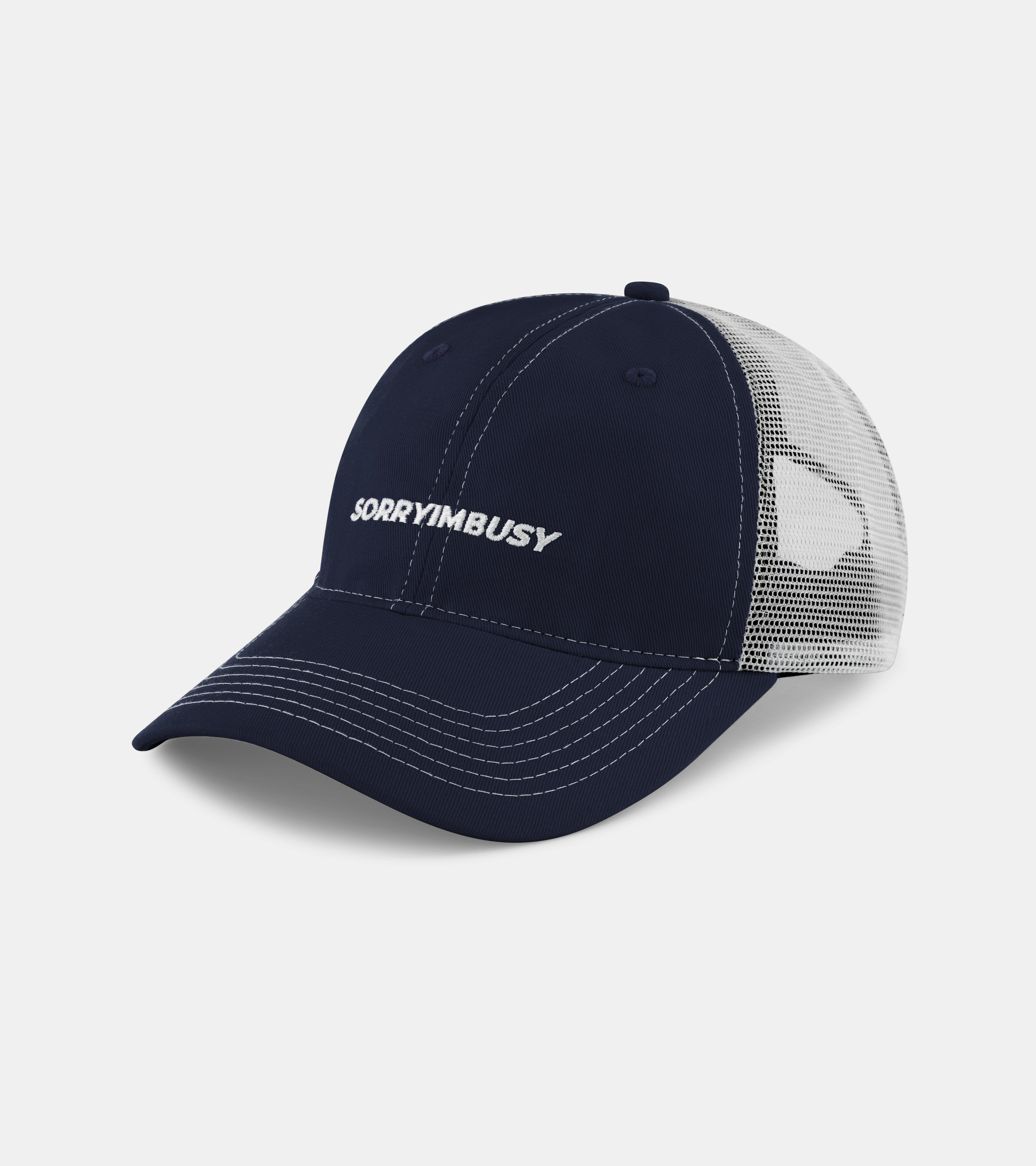 Logo Trucker Cap - Navy