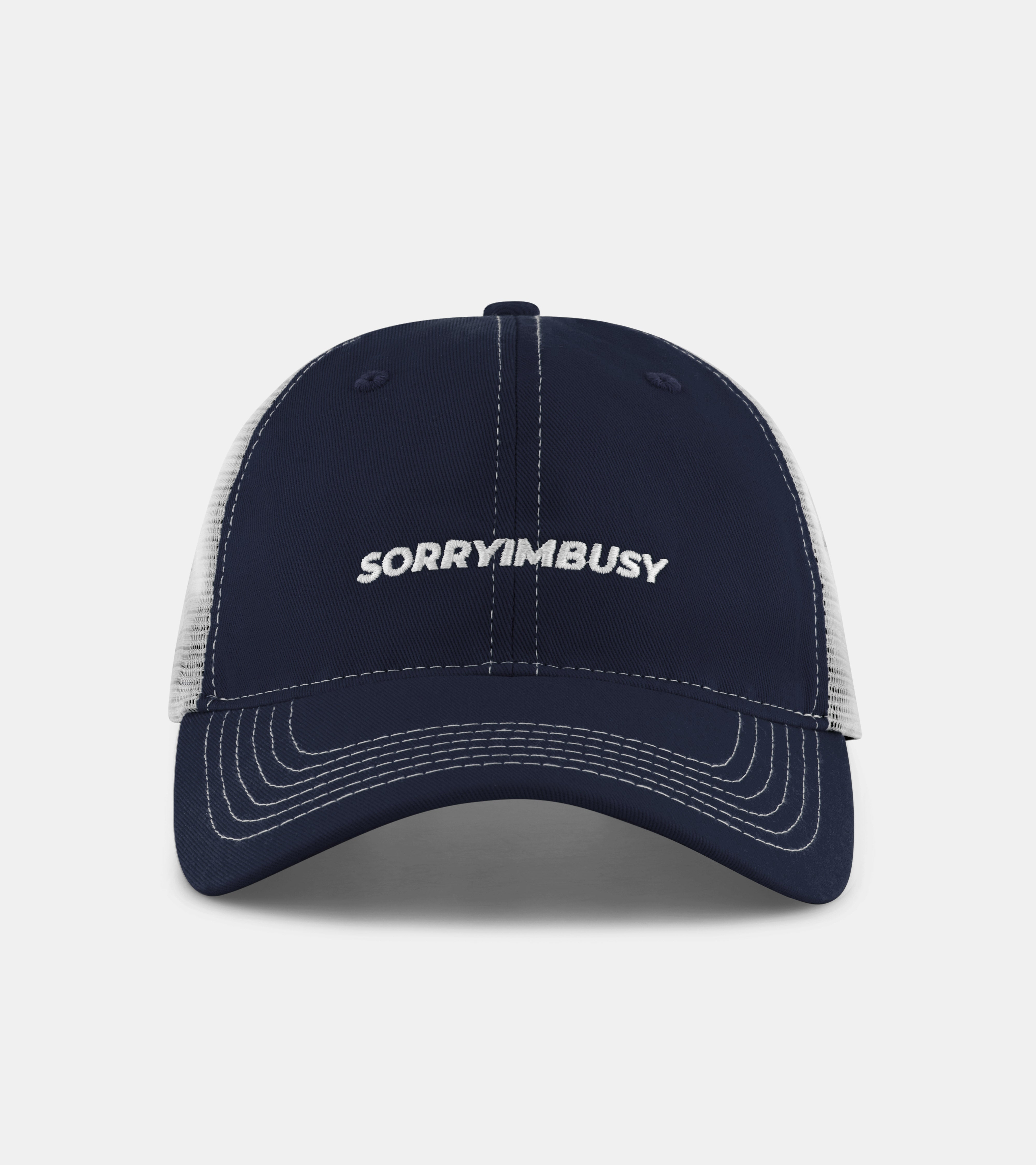 Logo Trucker Cap - Navy