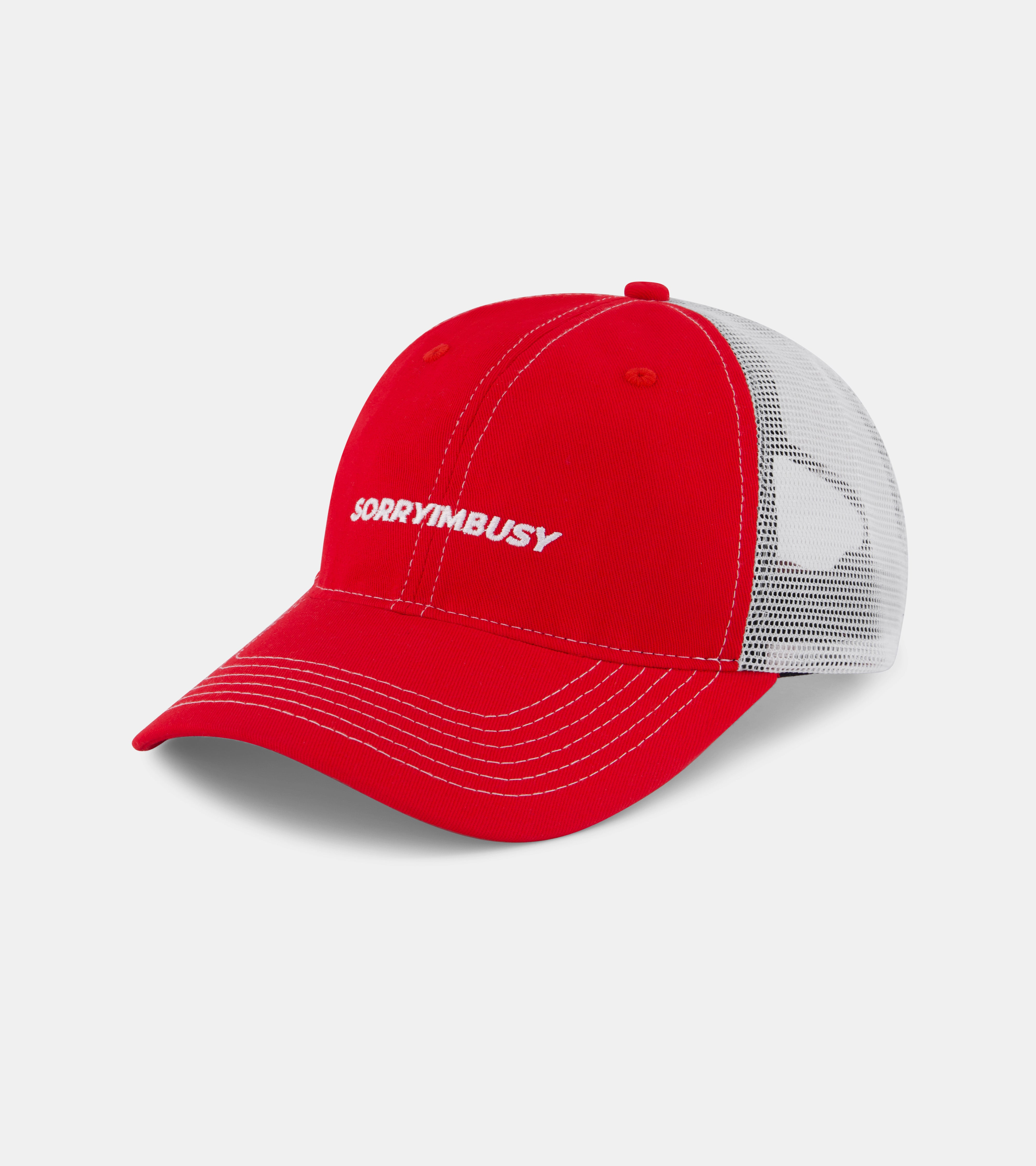 Logo Trucker Cap - Red