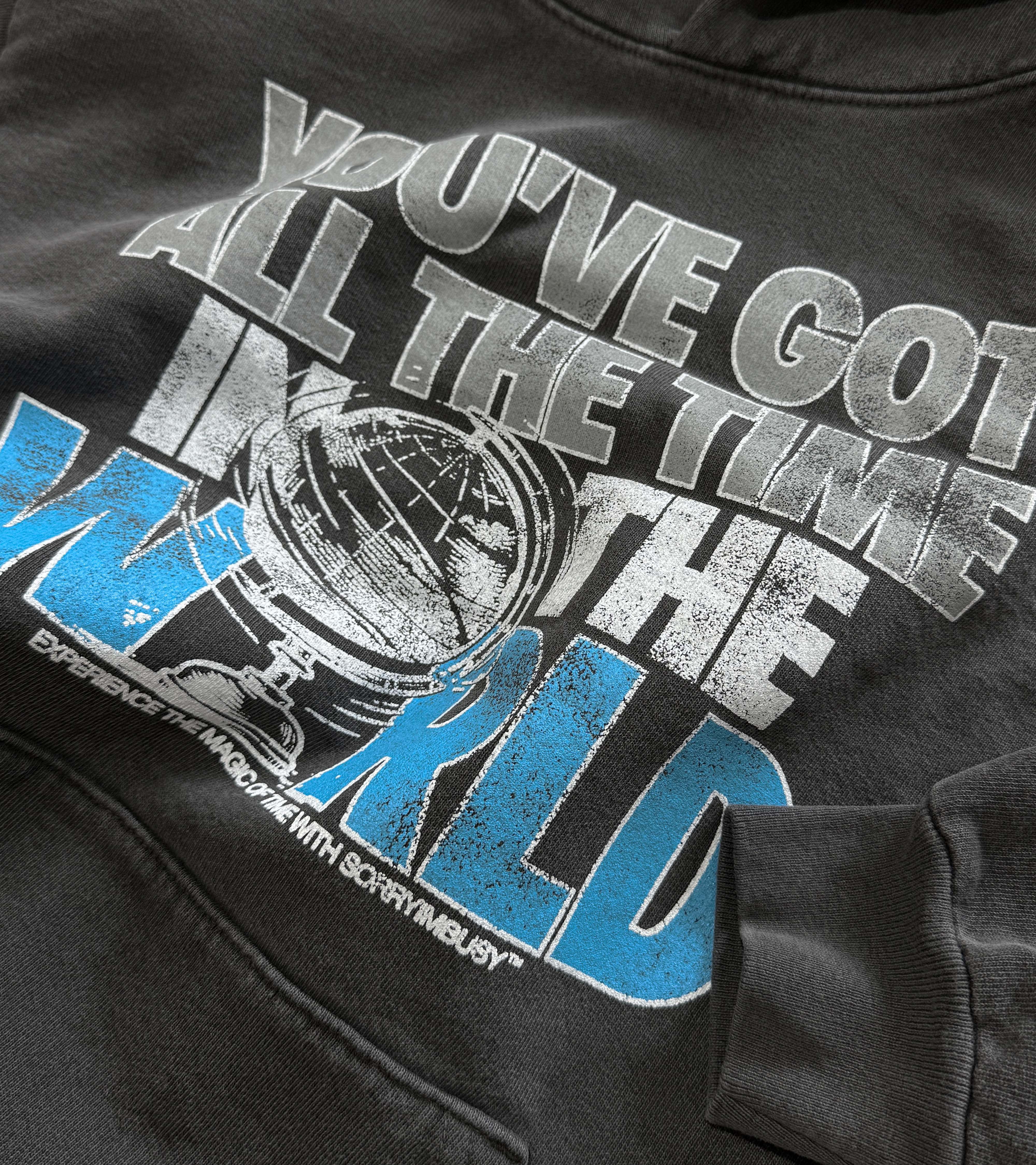 Magic Of Time Hoodie - Vintage Black