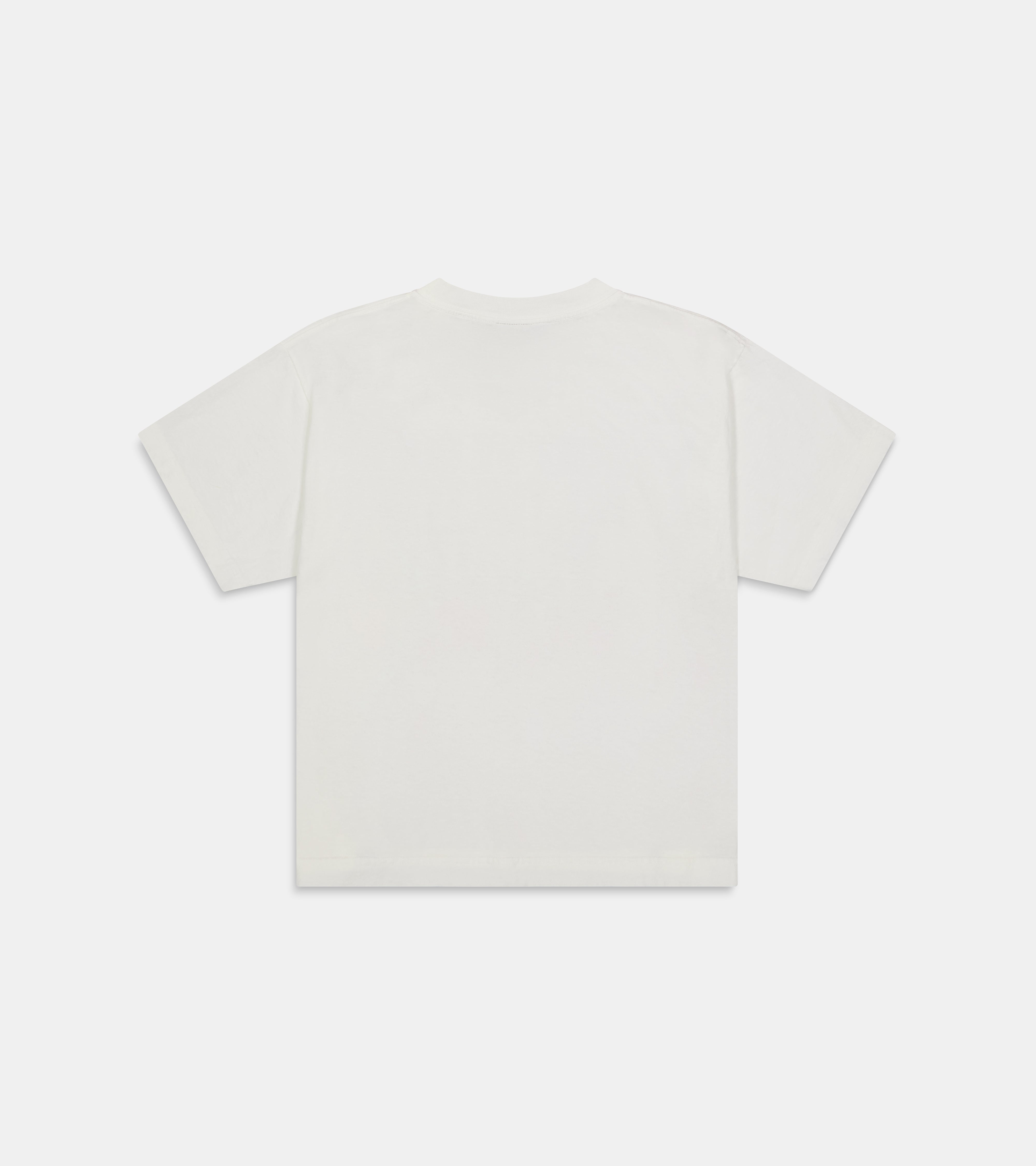 Magic Of Time Wide Crop T-Shirt - Off White