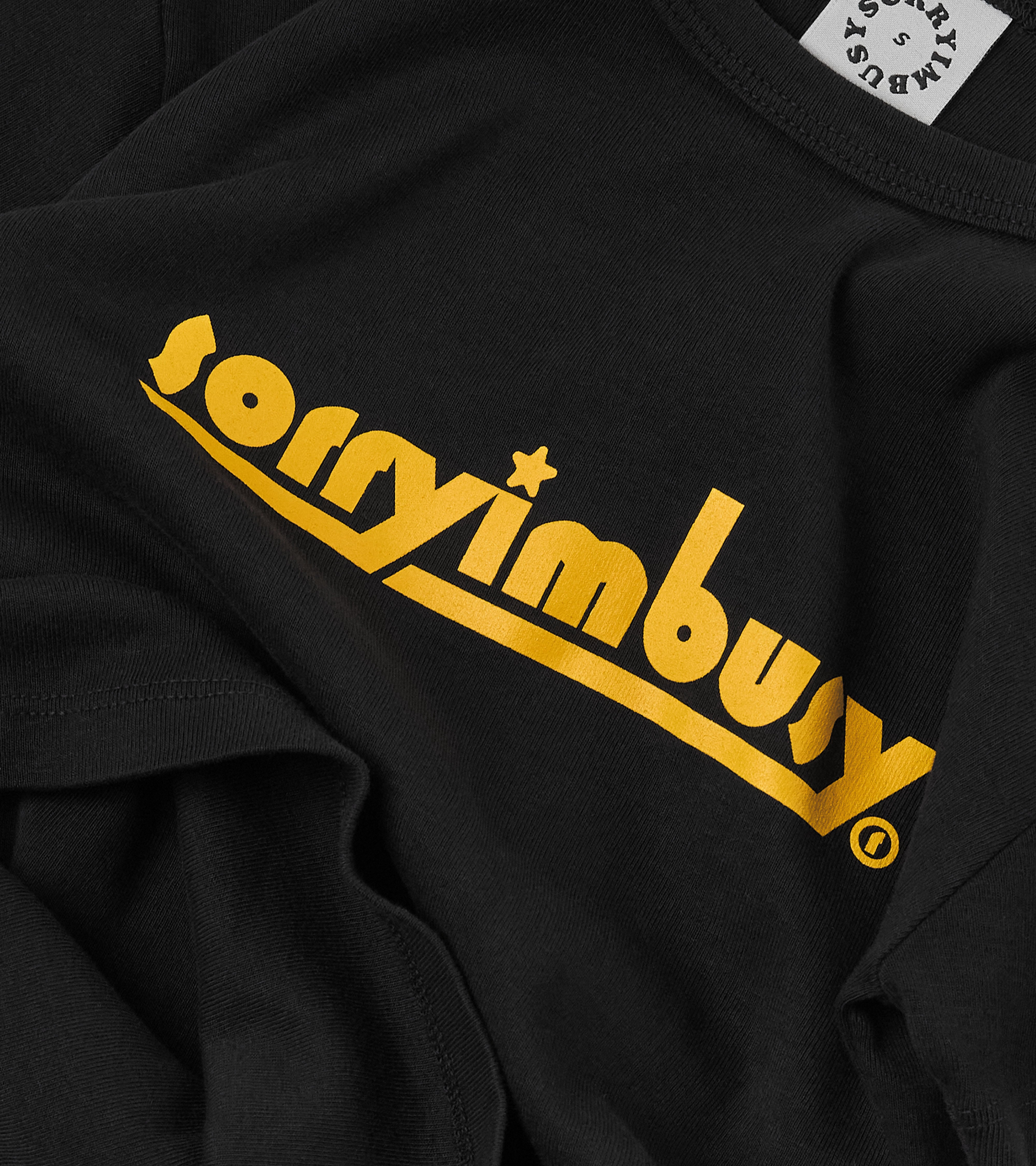 Polaris Baby Tee - Black