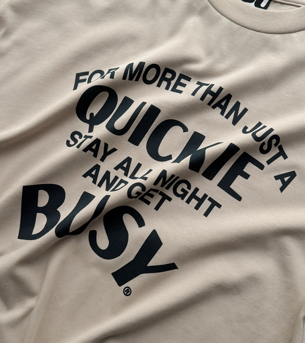 Quickie T-Shirt - Sand