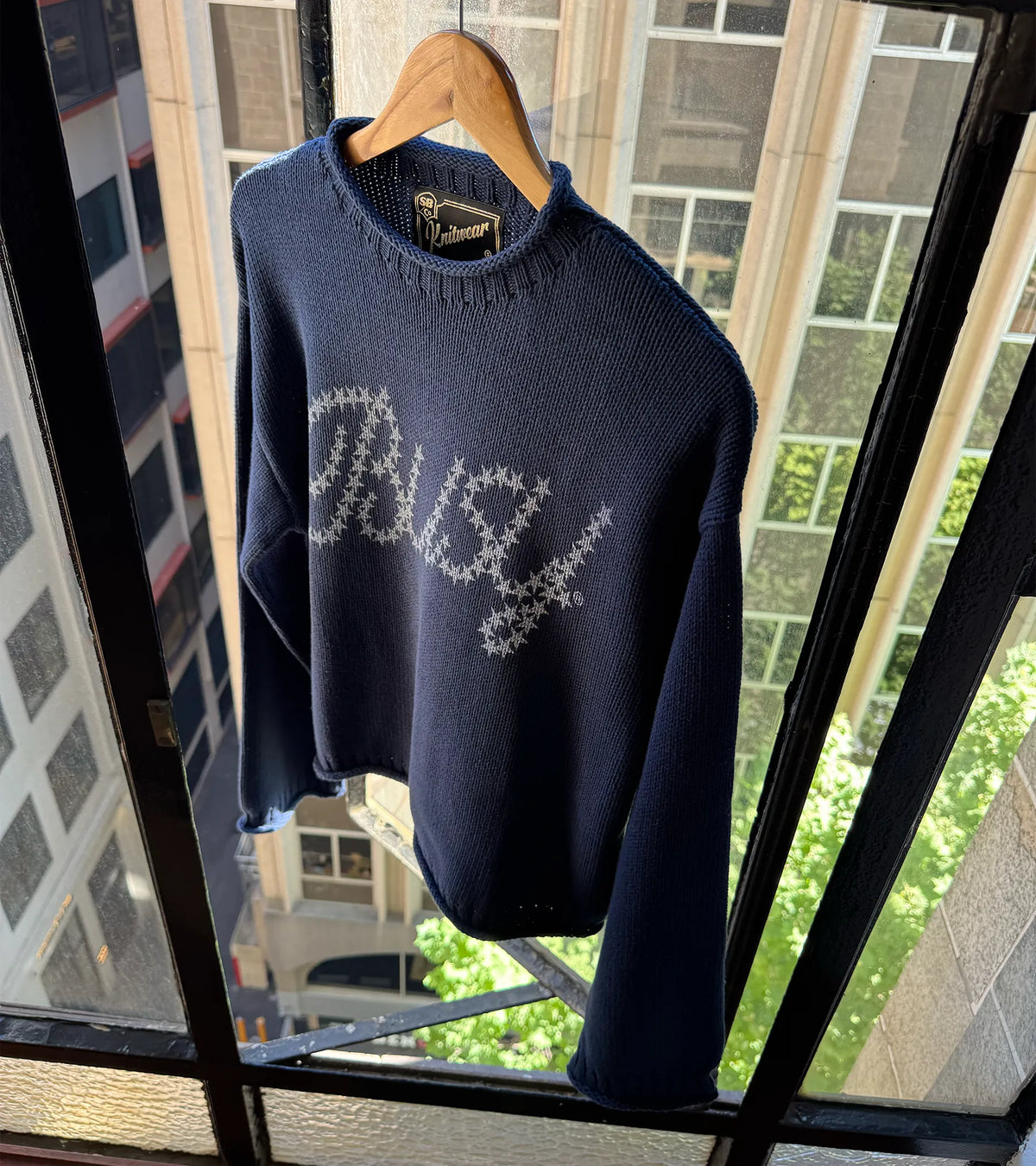 Stargazer Rollneck Knit - Navy