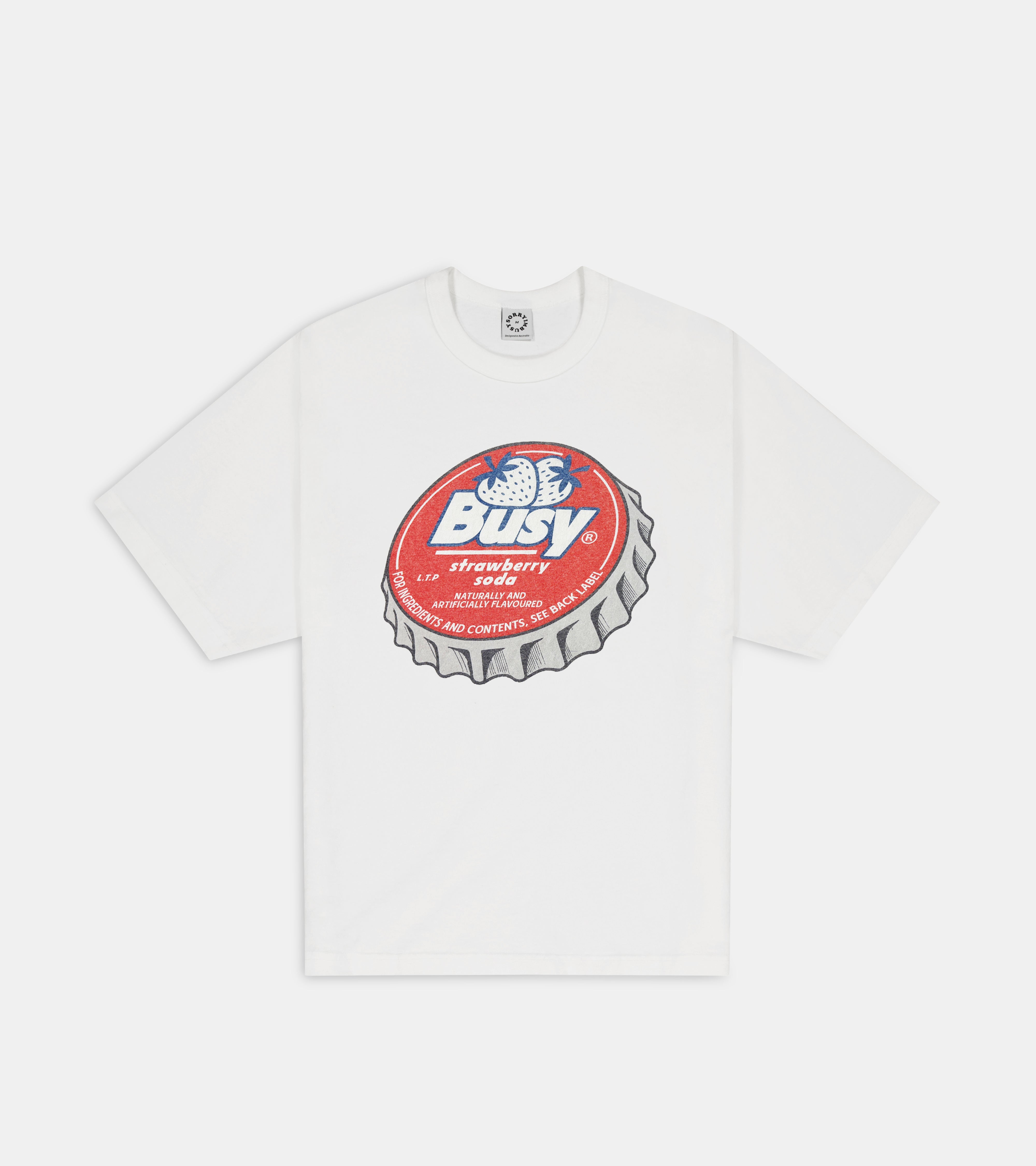 Strawberry Soda T-Shirt - White