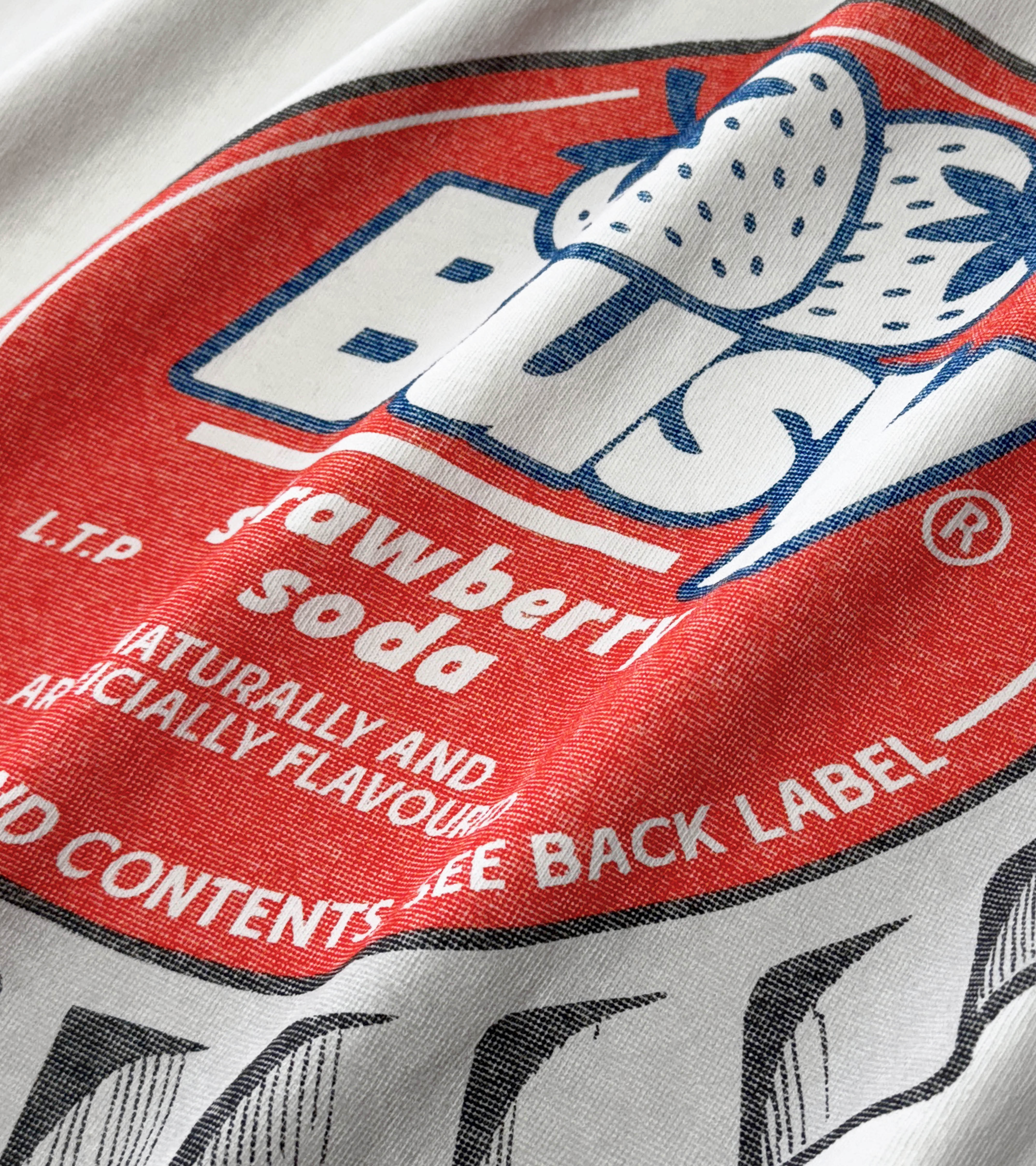 Strawberry Soda T-Shirt - White