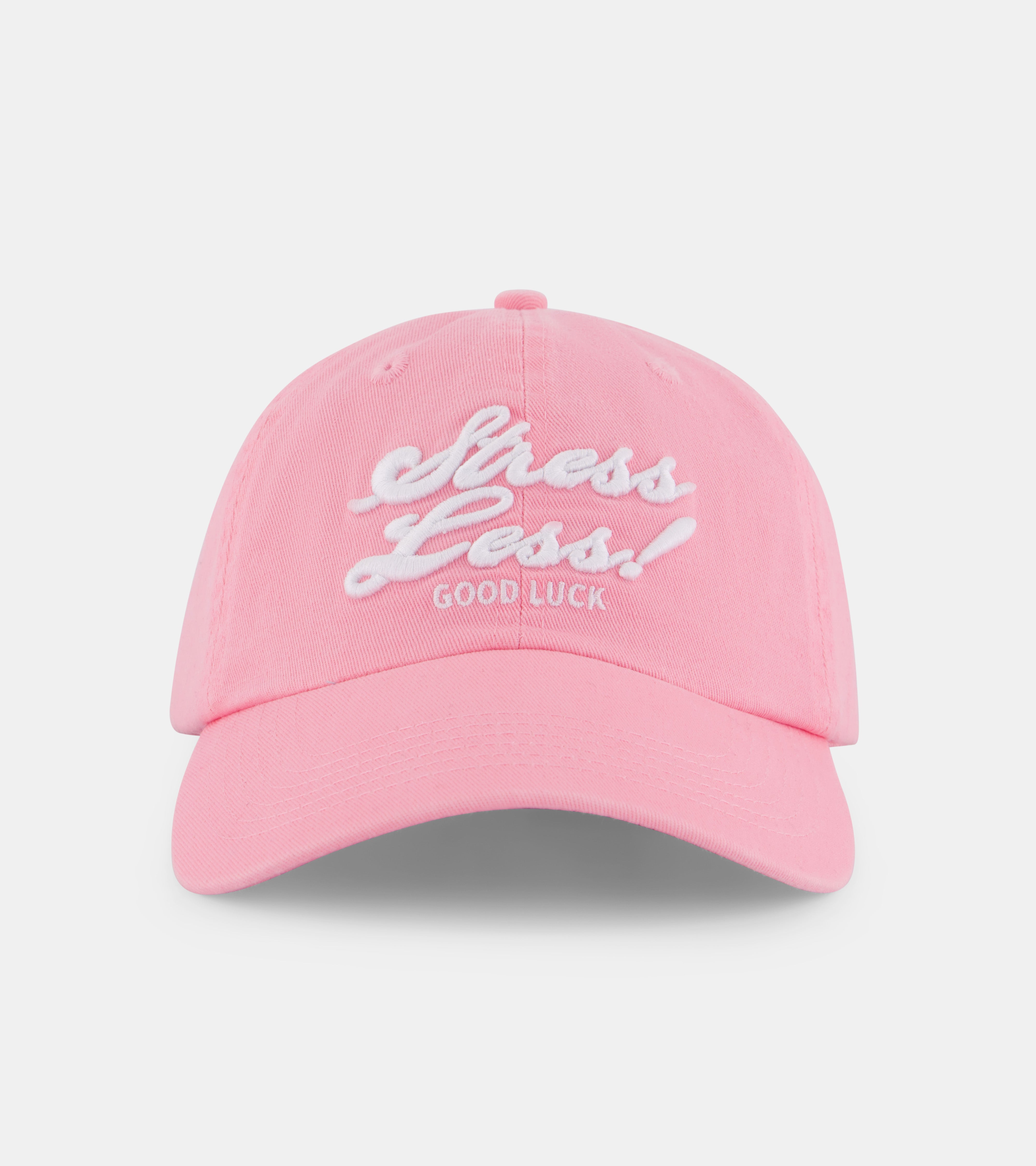 Stress Less Cap - Washed Pink