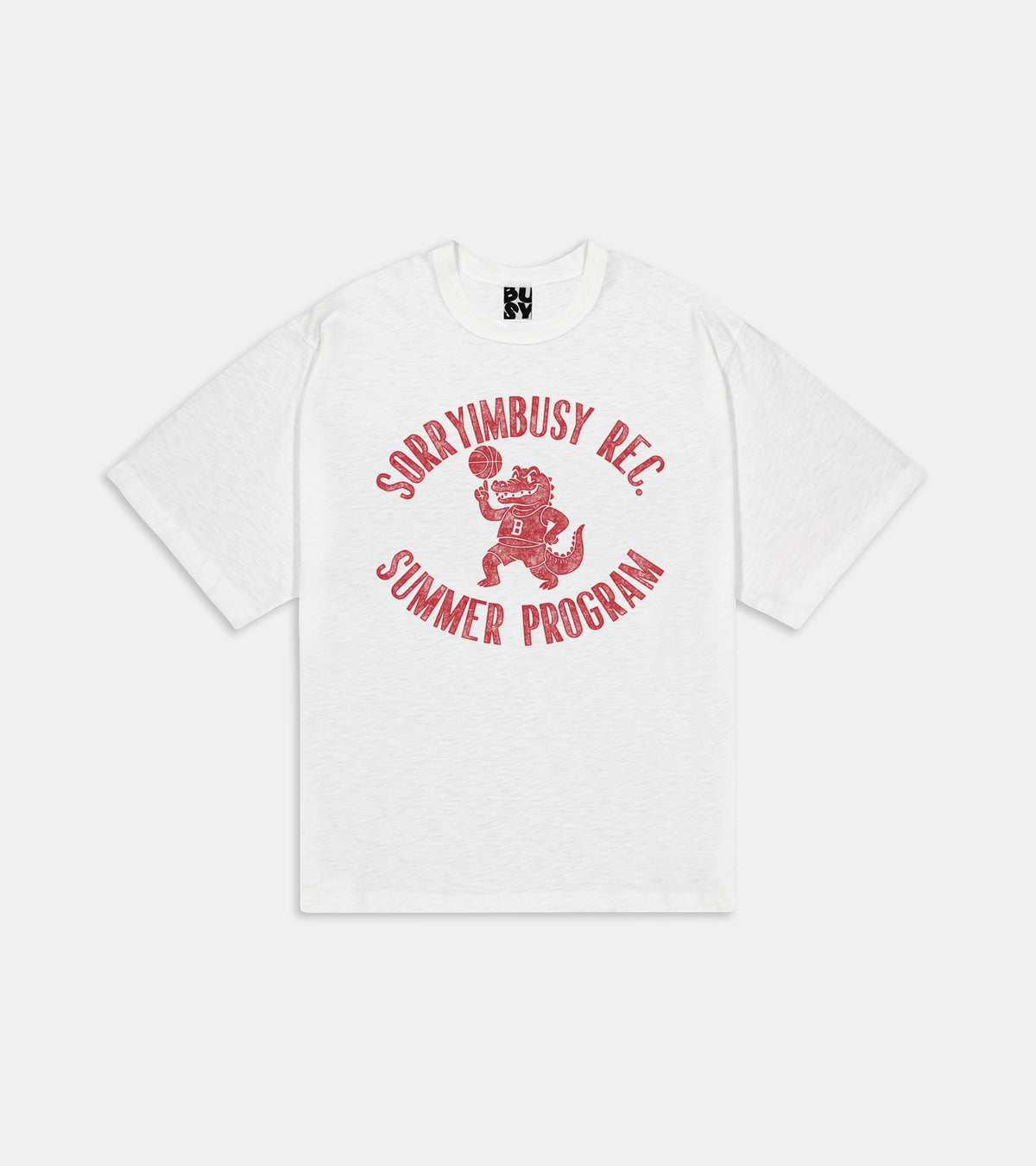 Summer Rec Slub T-Shirt - White