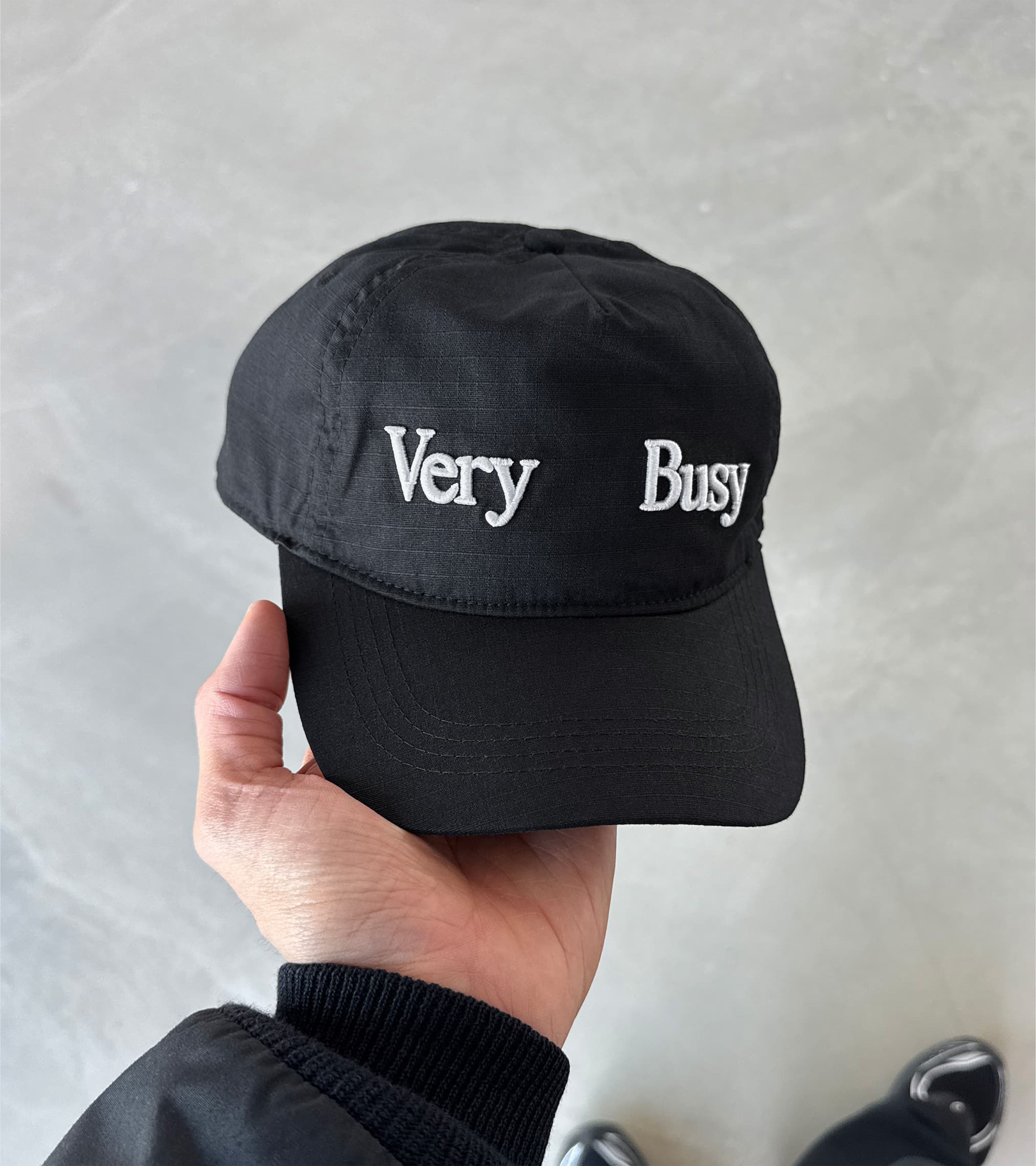 Very Busy Cap - Black