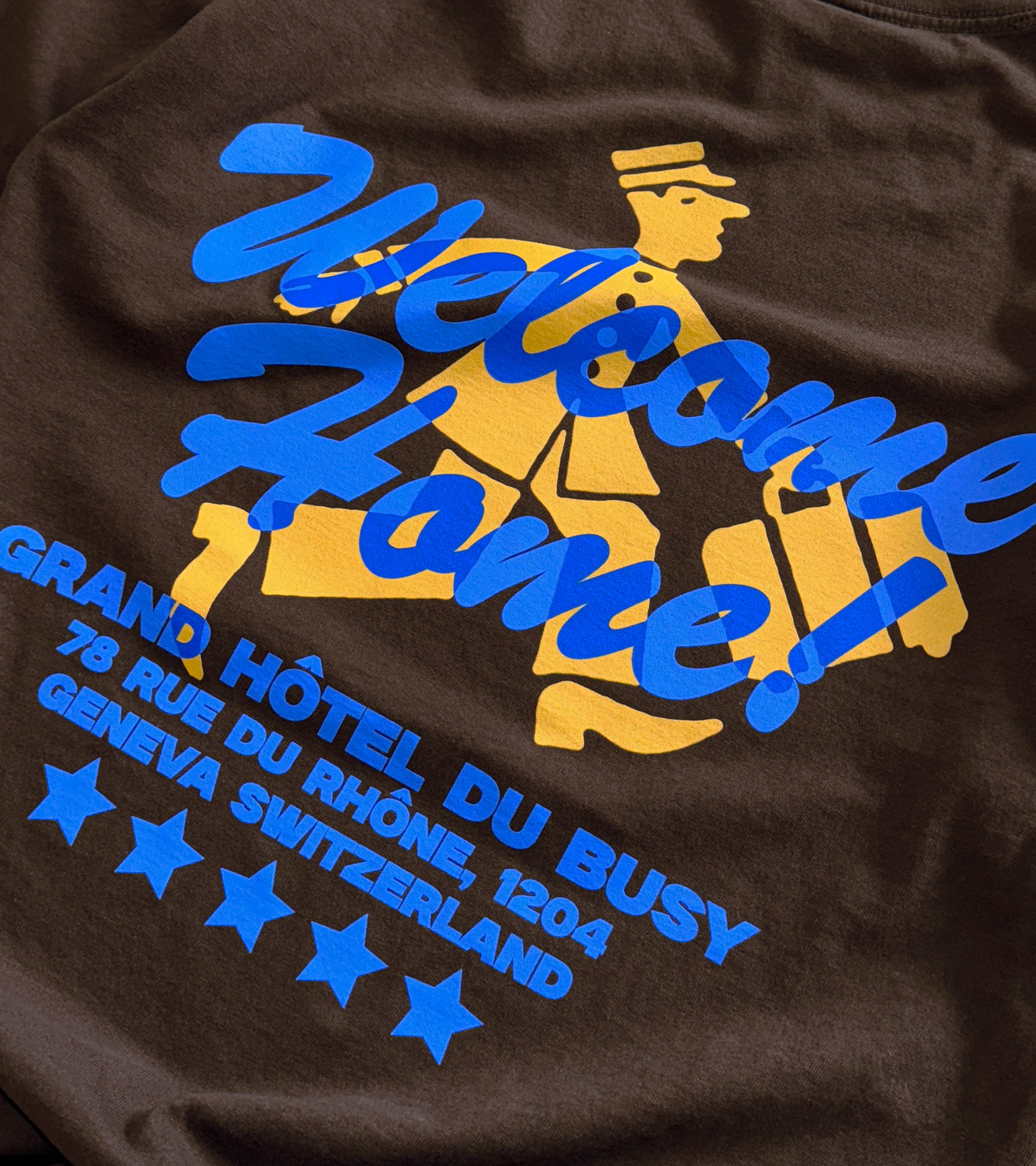 Welcome Home T-Shirt - Brown