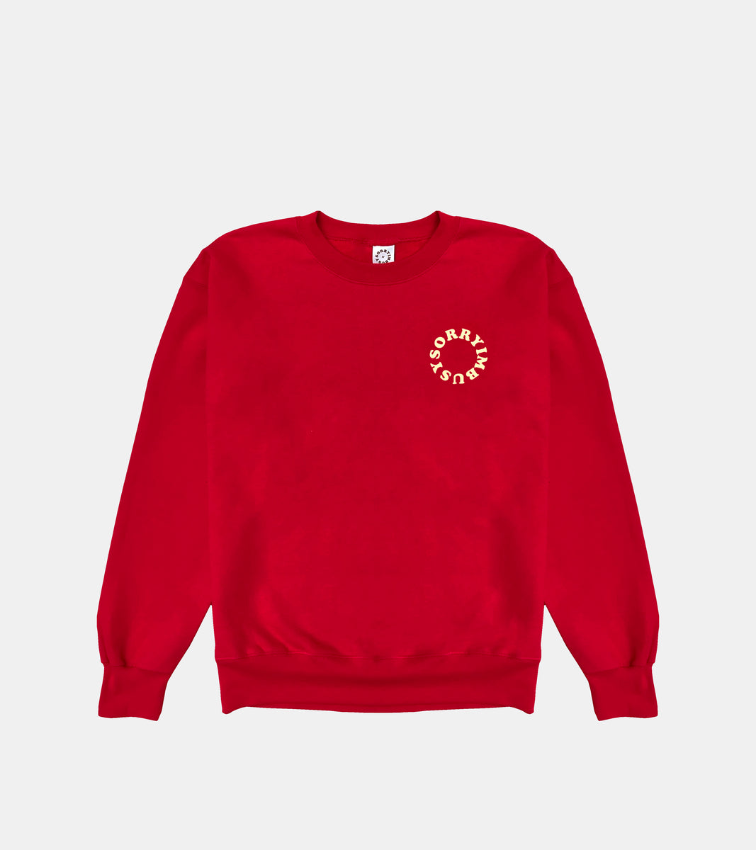 BUSY-NESS Crewneck - Red