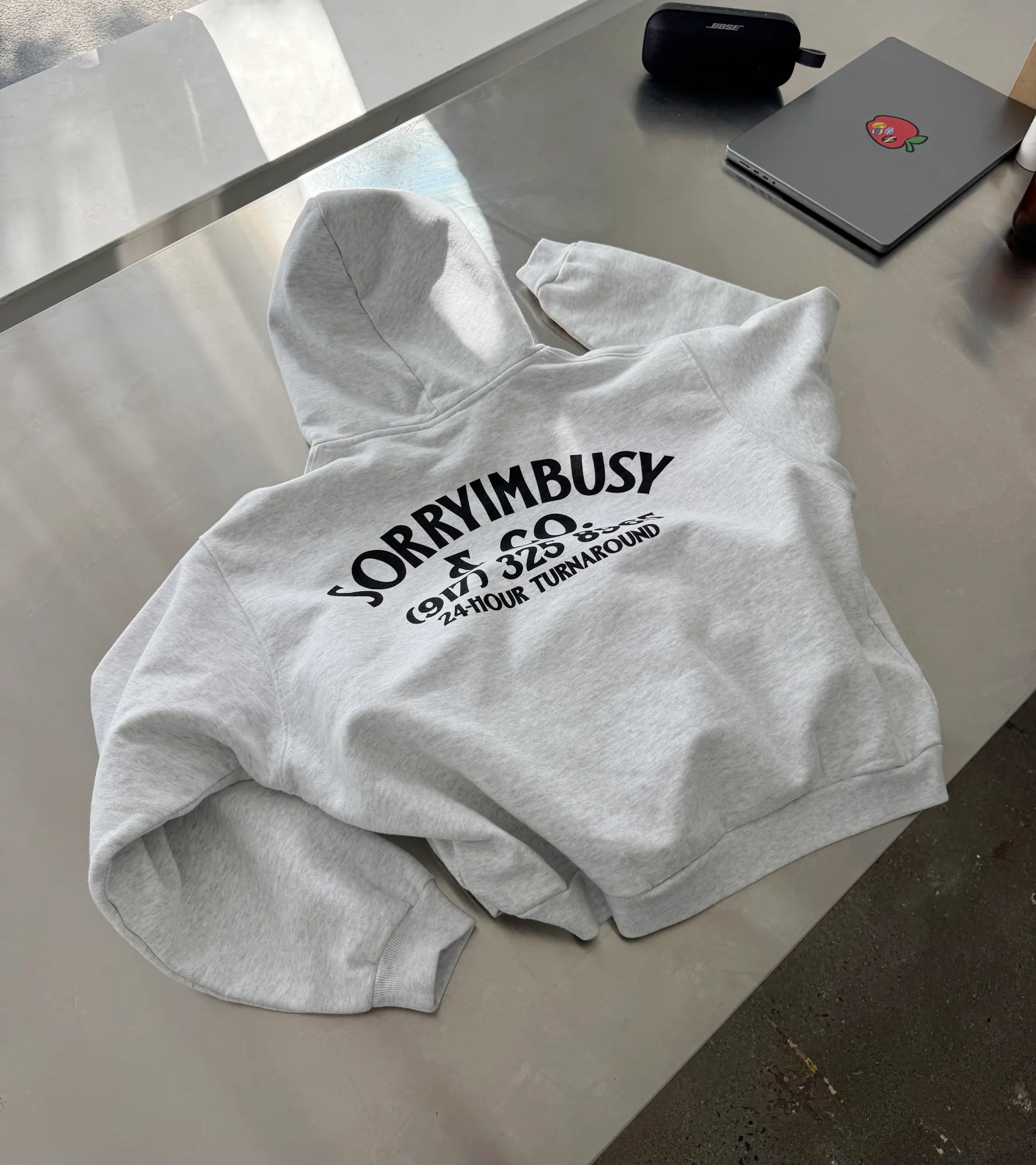 24-Hour Hoodie - Ash Grey