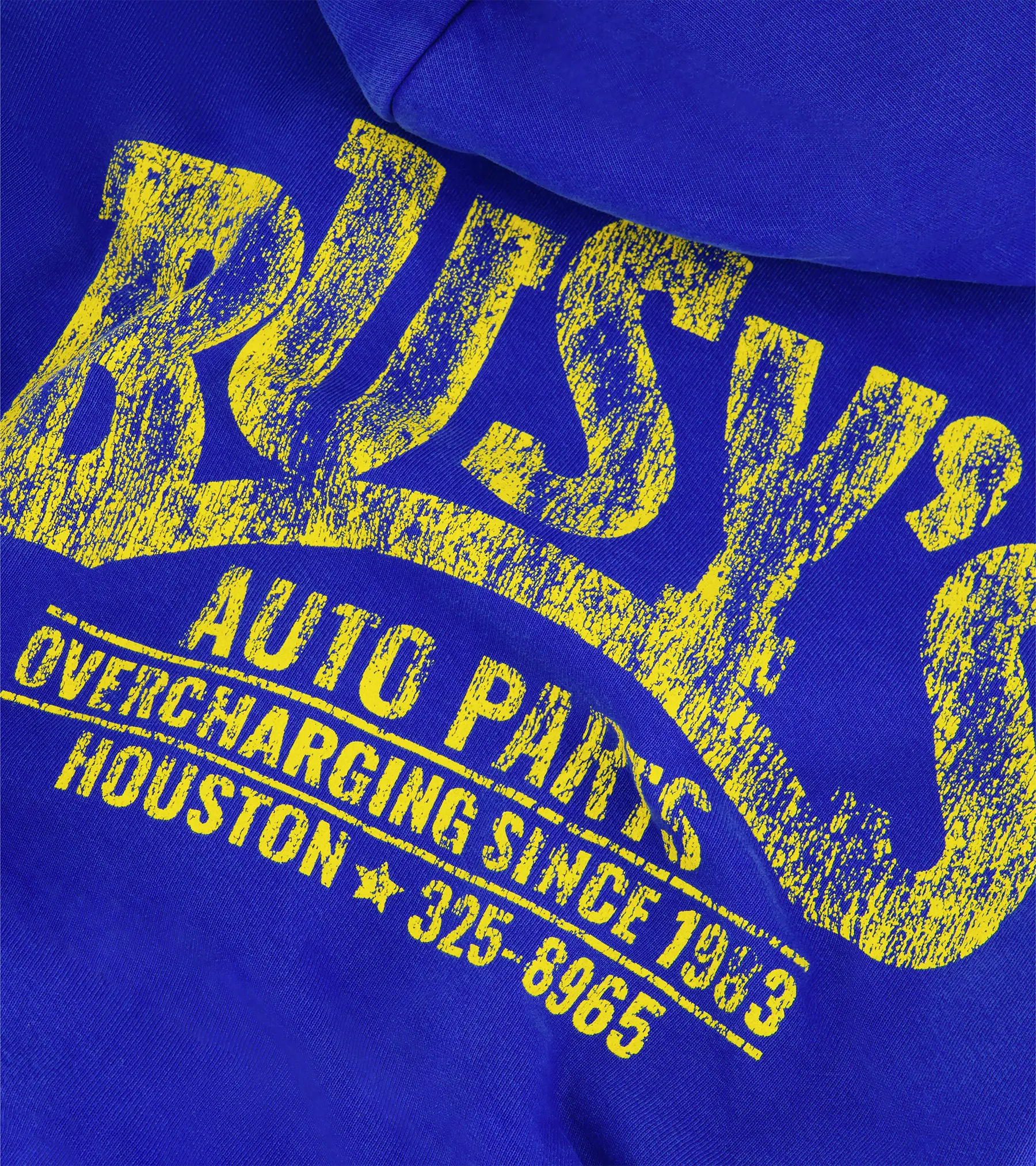 Auto Parts Hoodie - Royal