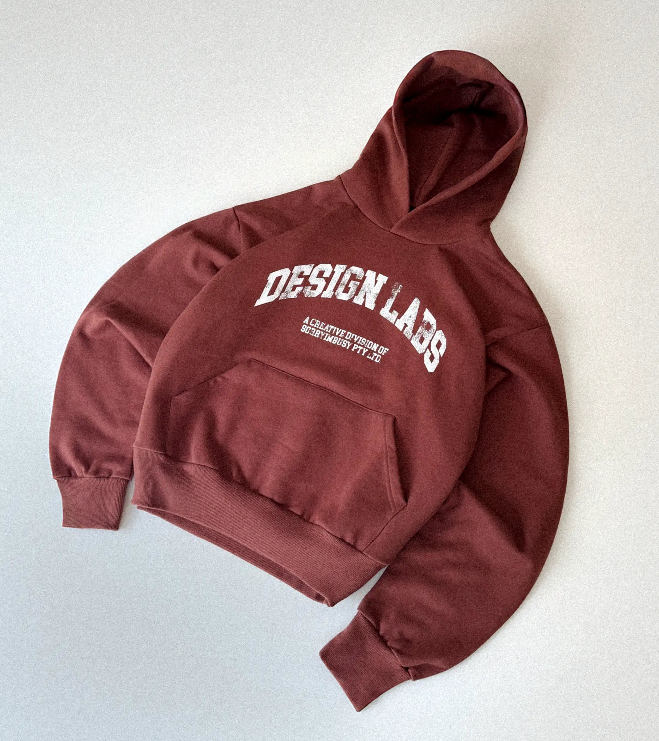 Busy Design Labs Hoodie - Burgundy