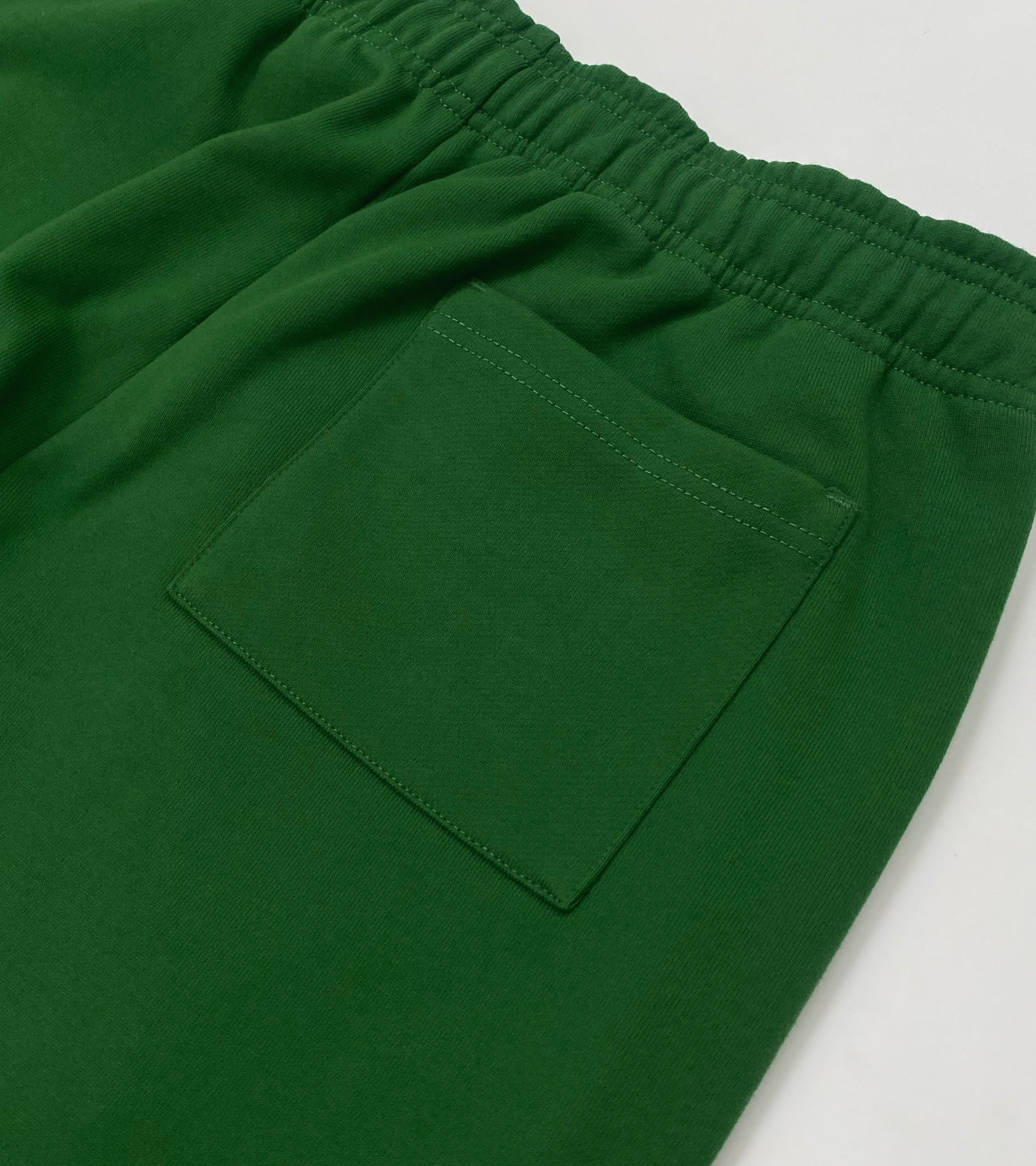 Chain Stitch Logo Sweatpants - Green