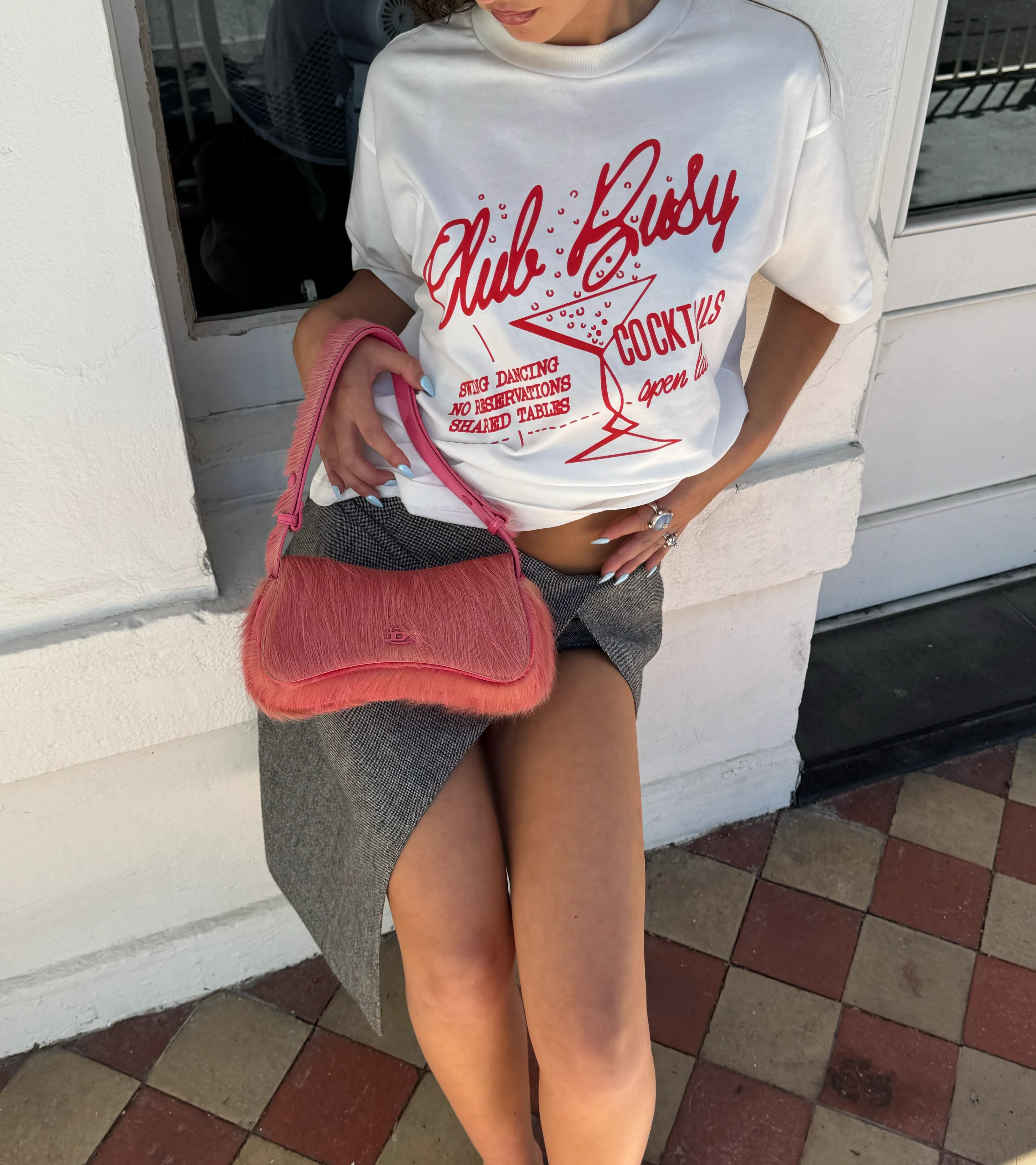 Cocktail T-Shirt - White