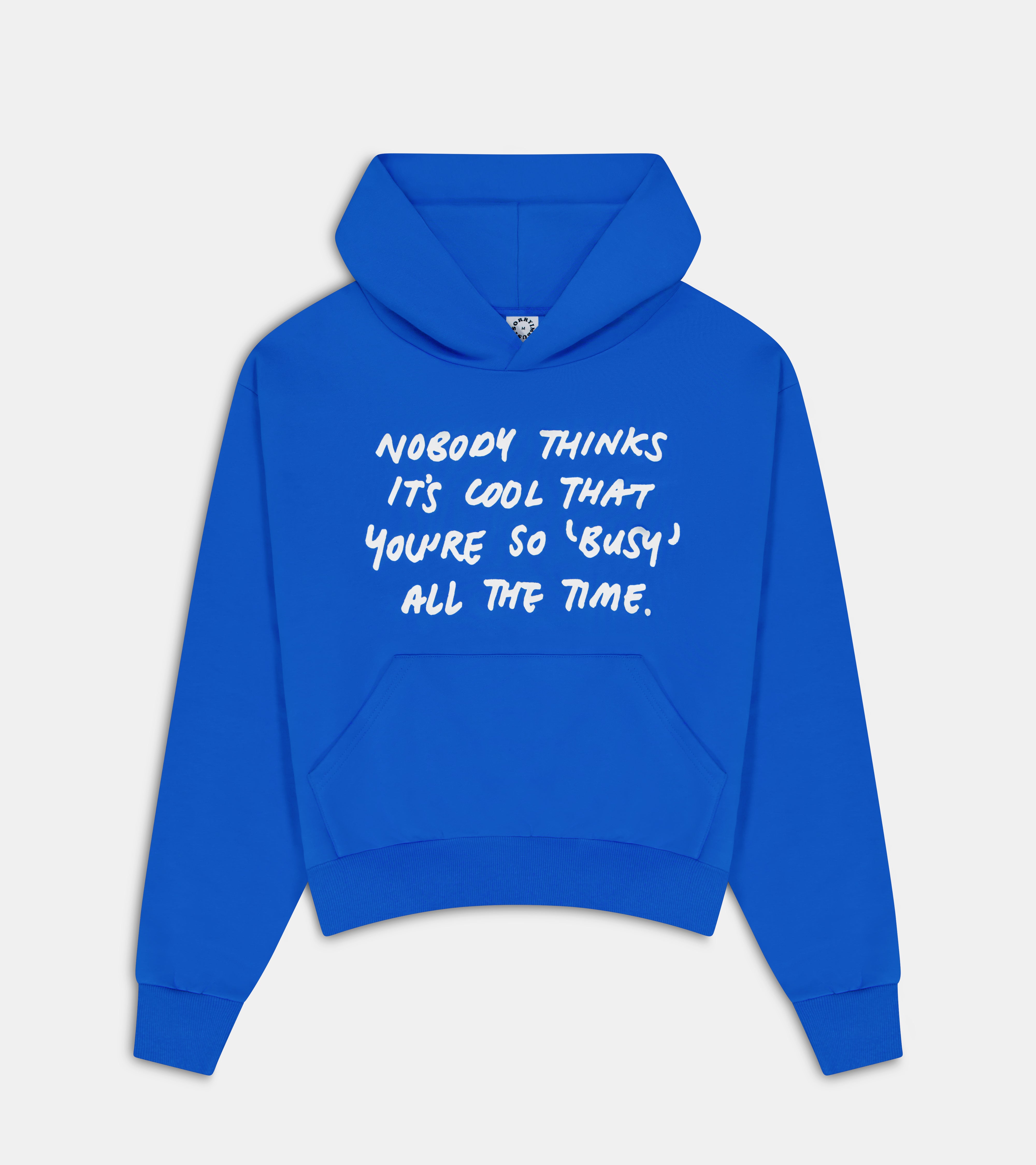 Not Cool Hoodie - Blue