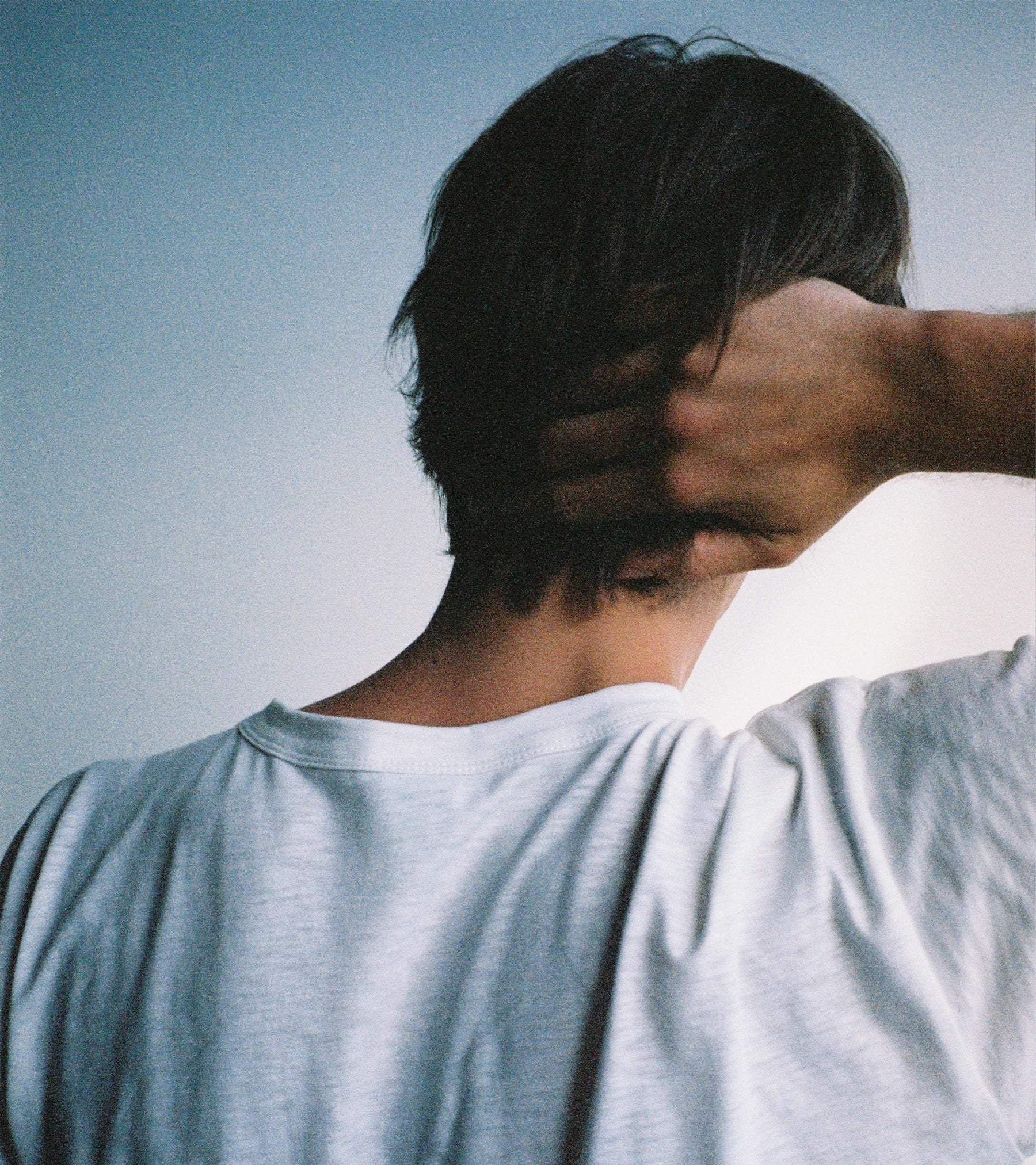 Enjoy Busy Slub T-Shirt - White