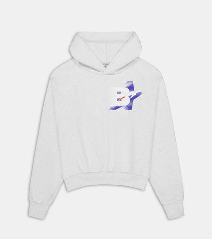 Frequent Flyer Hoodie - Ash Grey