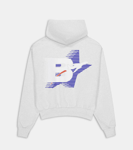 Frequent Flyer Hoodie - Ash Grey
