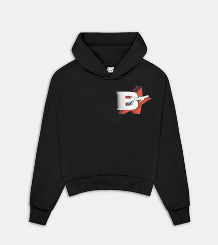 Frequent Flyer Hoodie - Black
