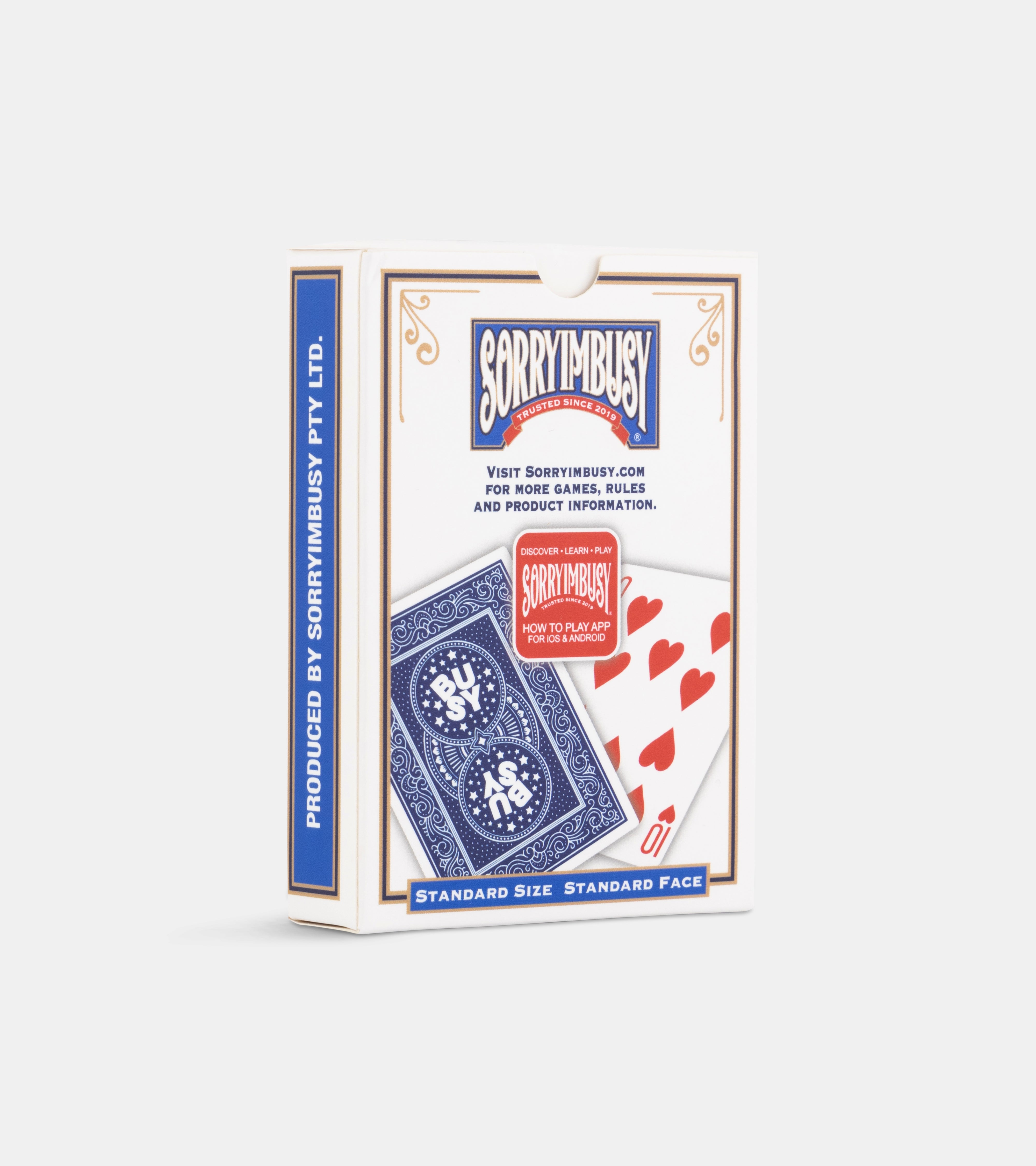 SORRYIMBUSY - PLAYING CARDS