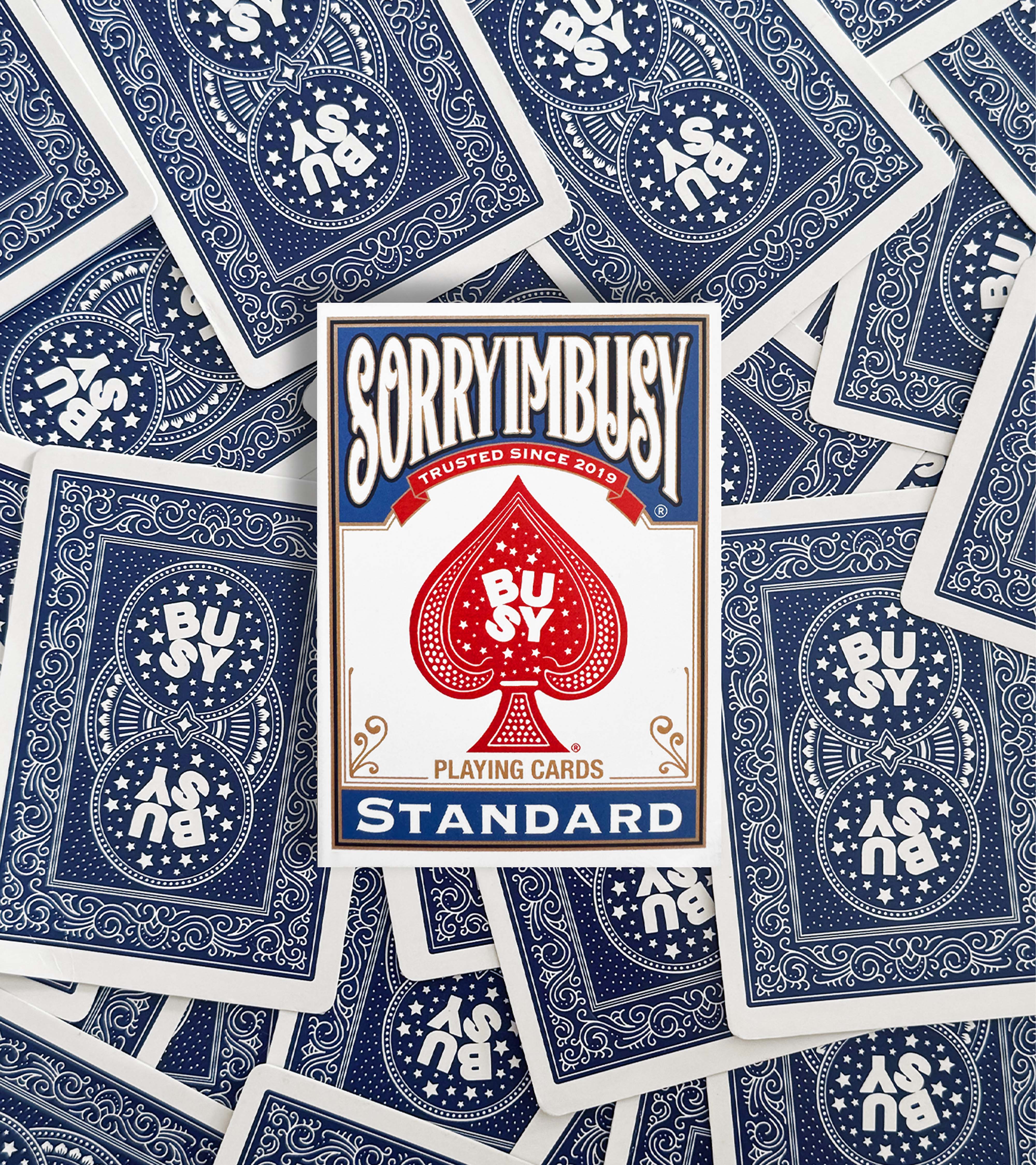 SORRYIMBUSY - PLAYING CARDS