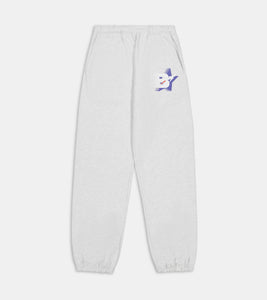 Frequent Flyer Cuffed Sweatpants - Ash Grey