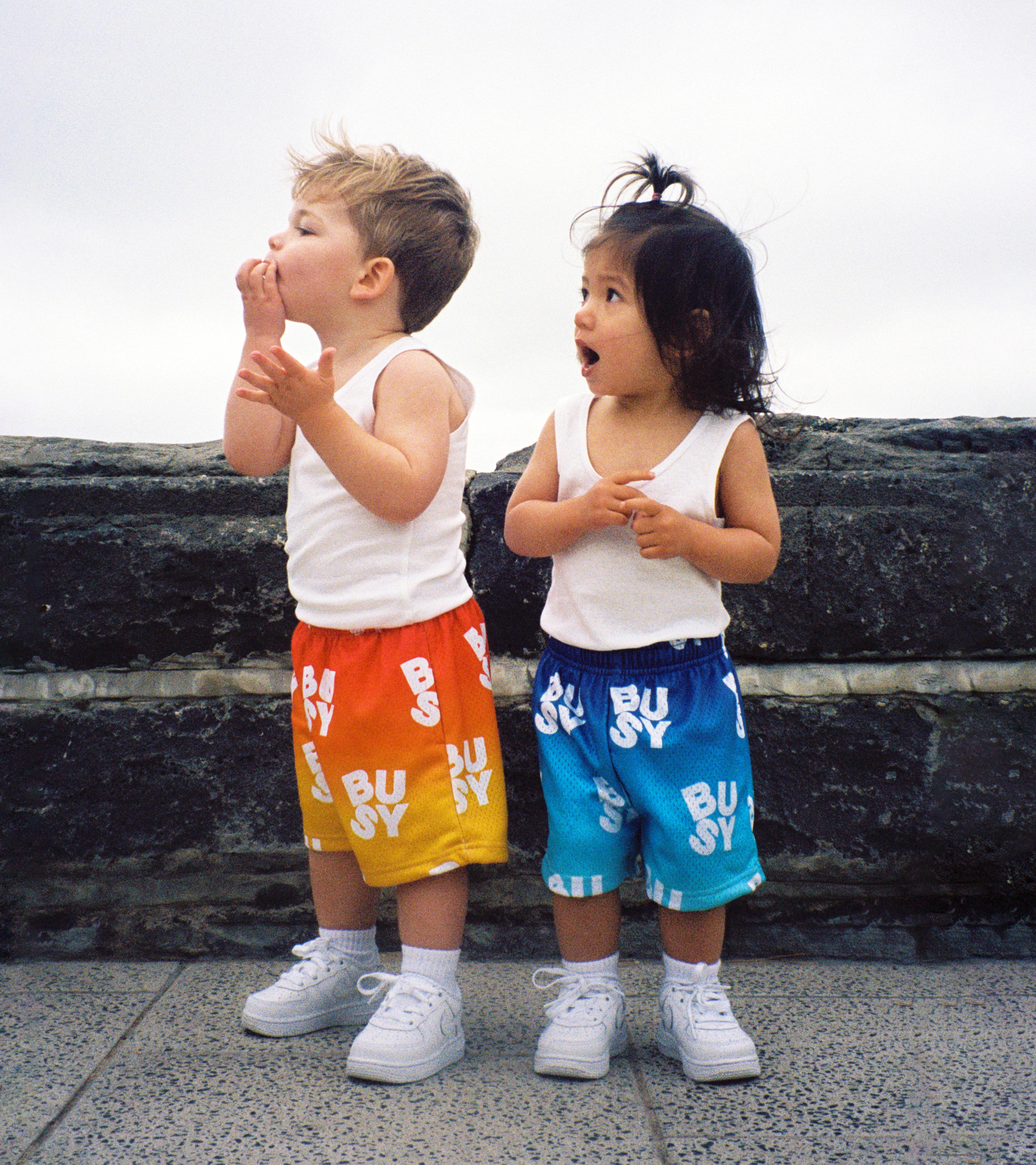 Gradient Kids Fun Shorts