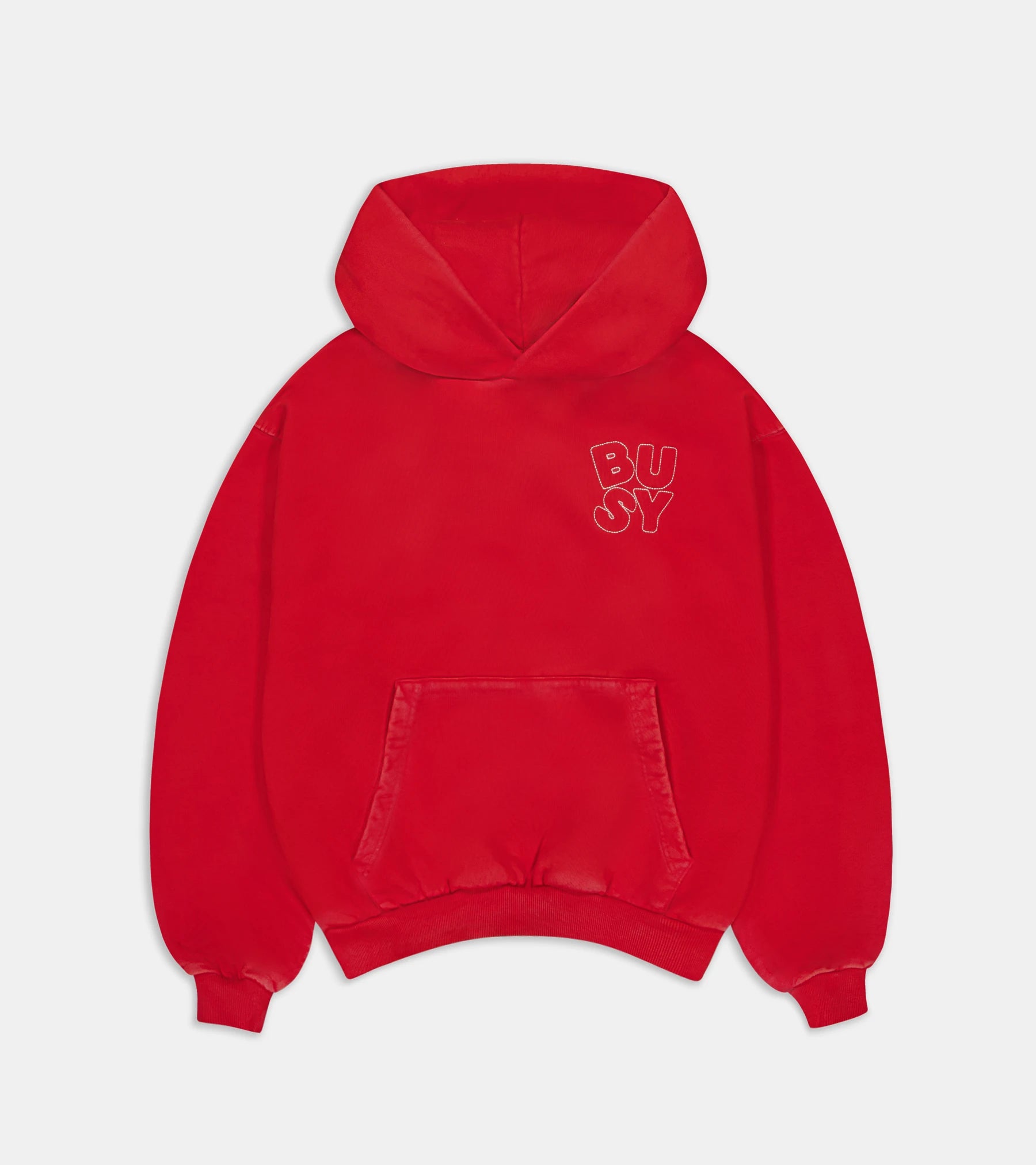 Heritage Hoodie - Washed Red