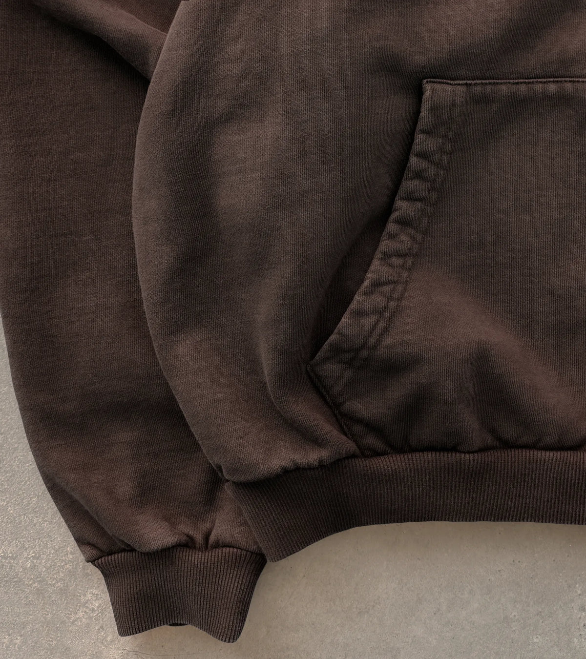 Heritage Hoodie - Washed Brown