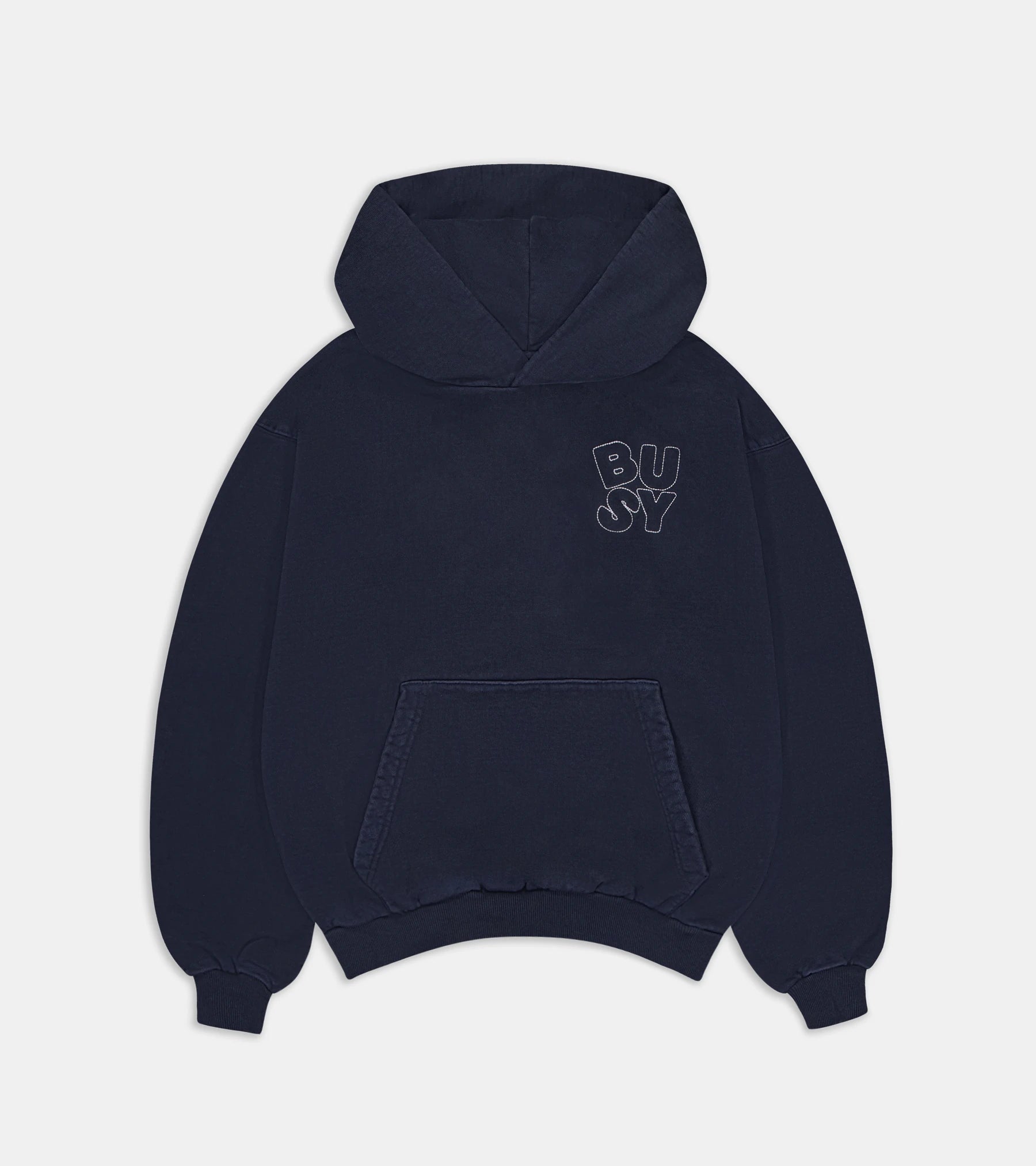Heritage Hoodie - Washed Navy