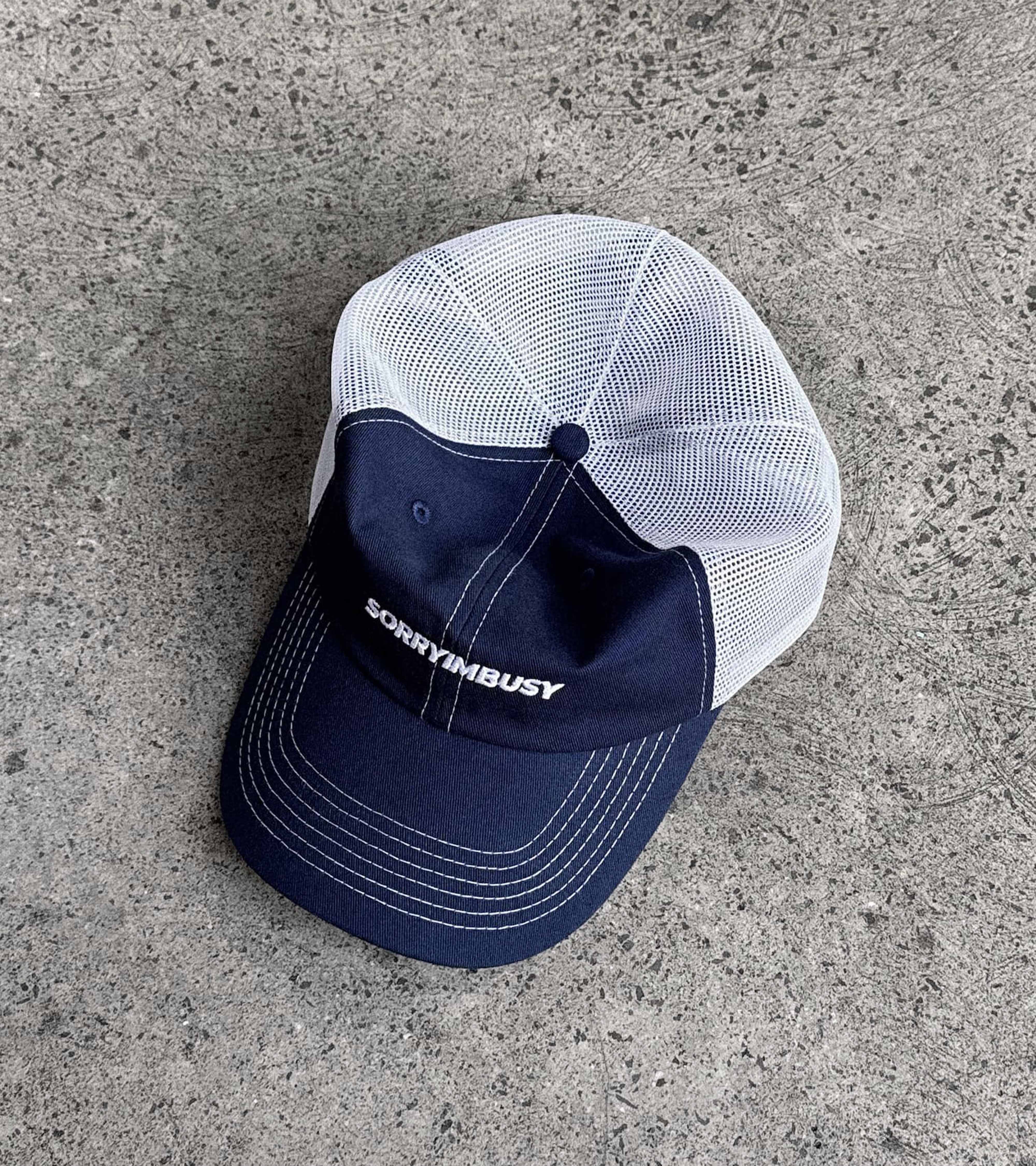Logo Trucker Cap - Navy