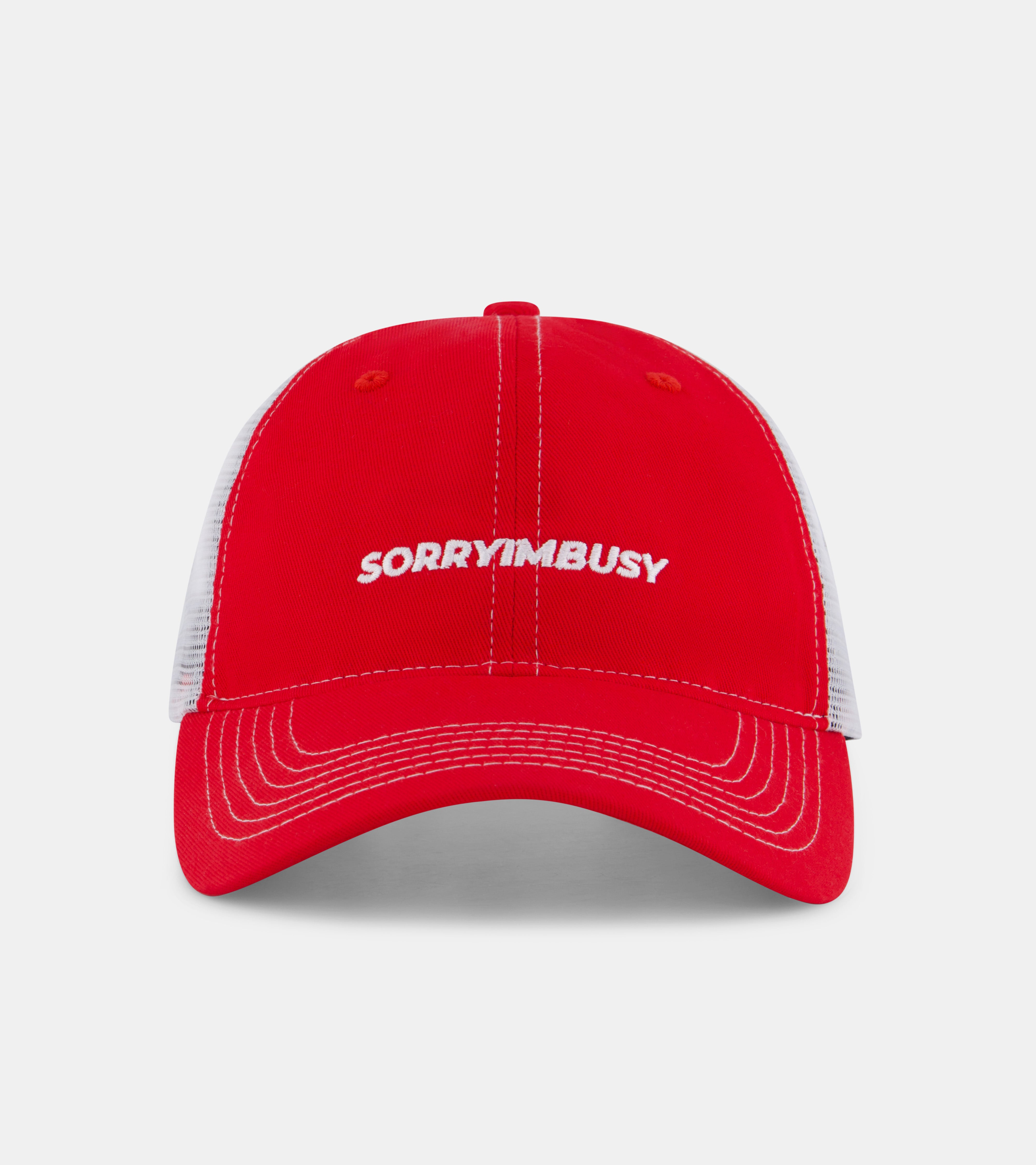 Logo Trucker Cap - Red
