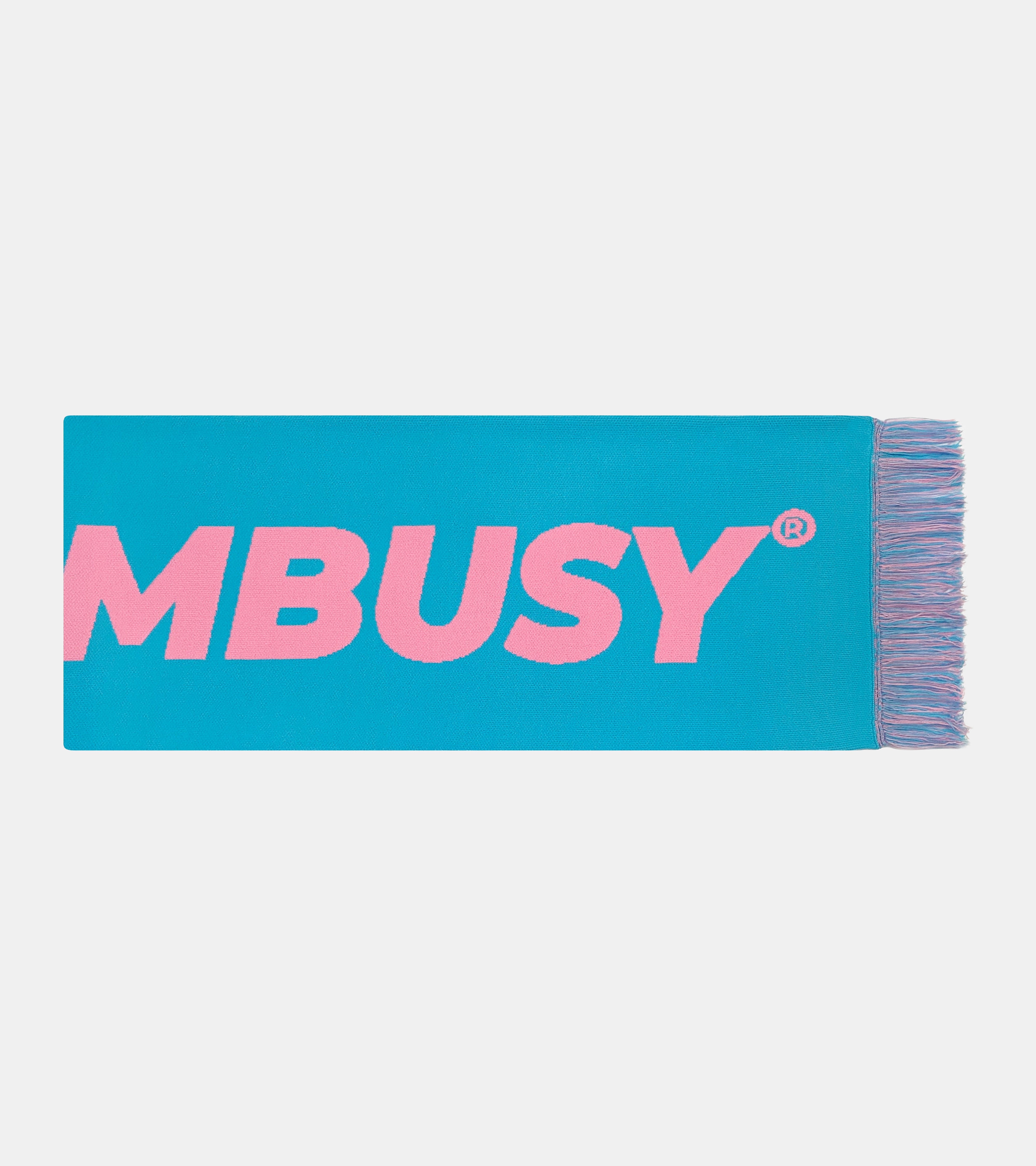 Logotype Scarf - Blue/Pink